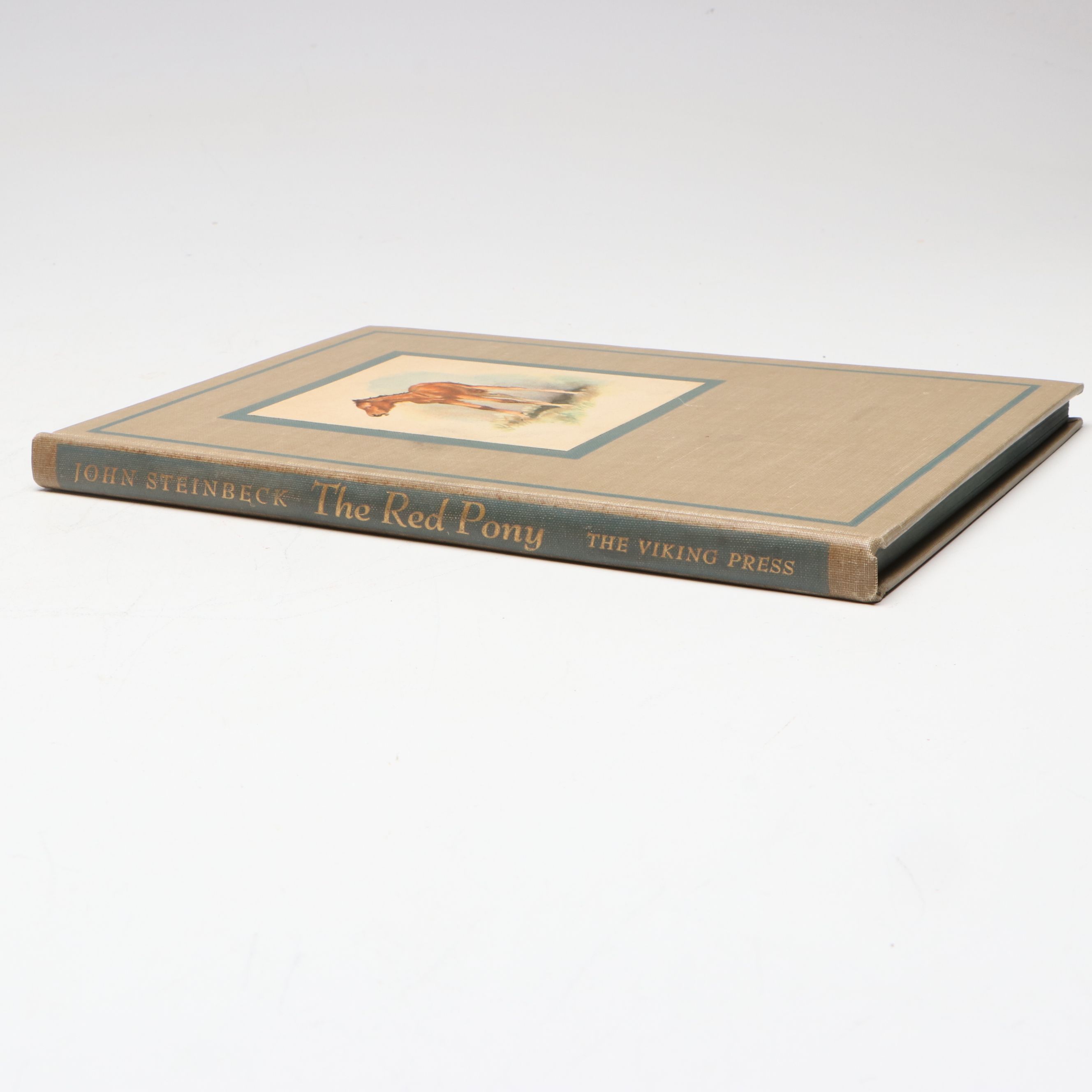 First Illustrated Edition "The Red Pony" by John Steinbeck, 1945