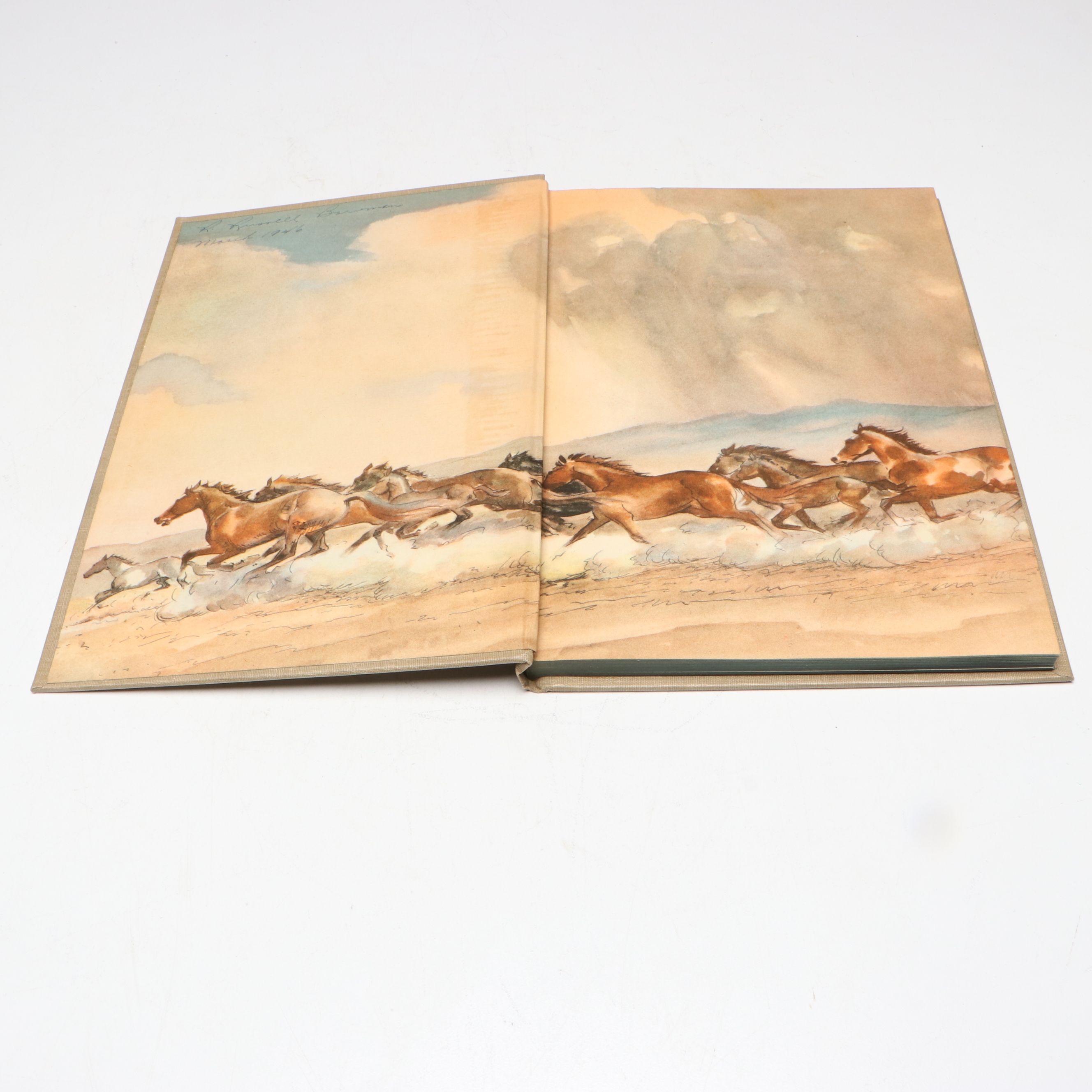 First Illustrated Edition "The Red Pony" by John Steinbeck, 1945