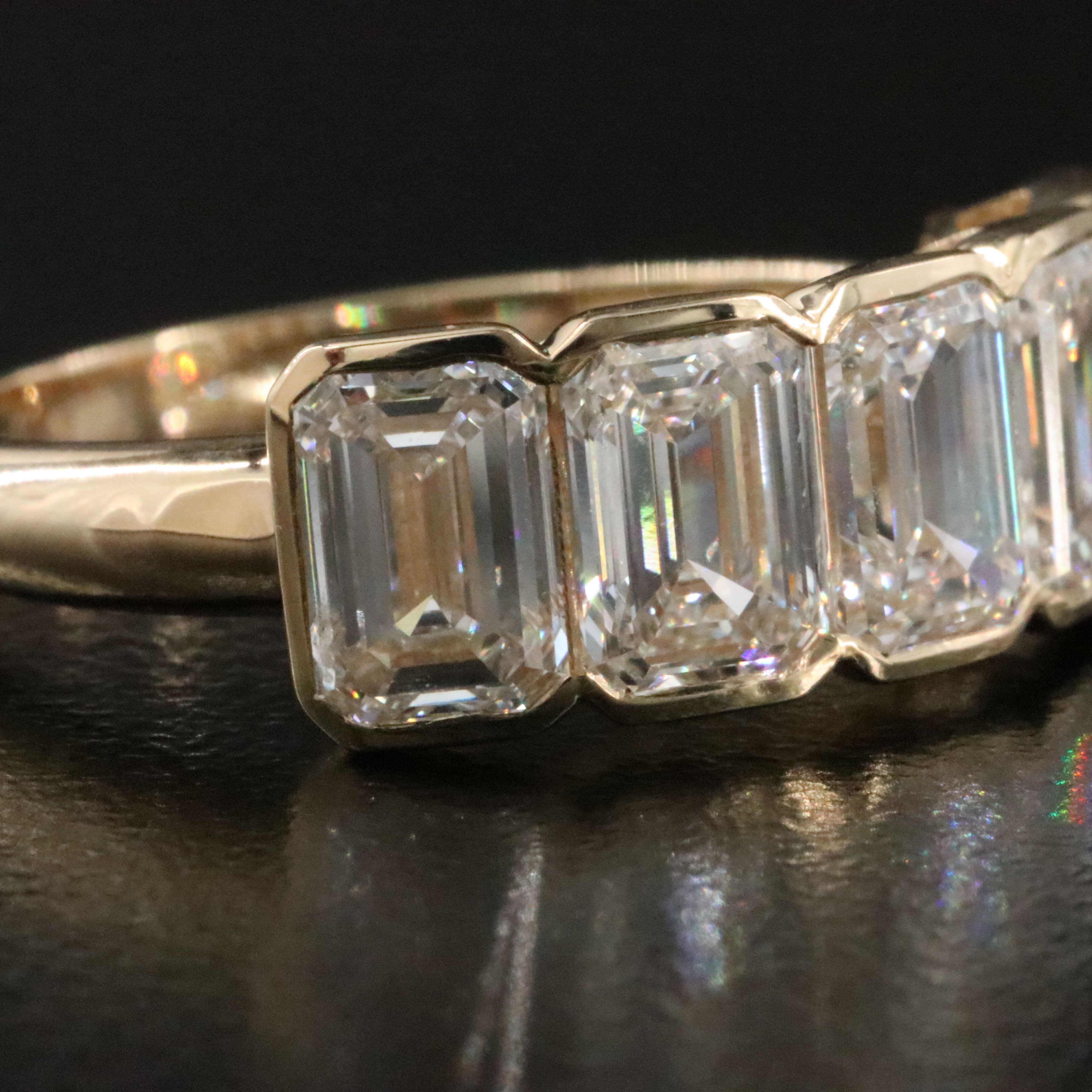 14K 4.30 CTW Lab Grown Diamond Ring