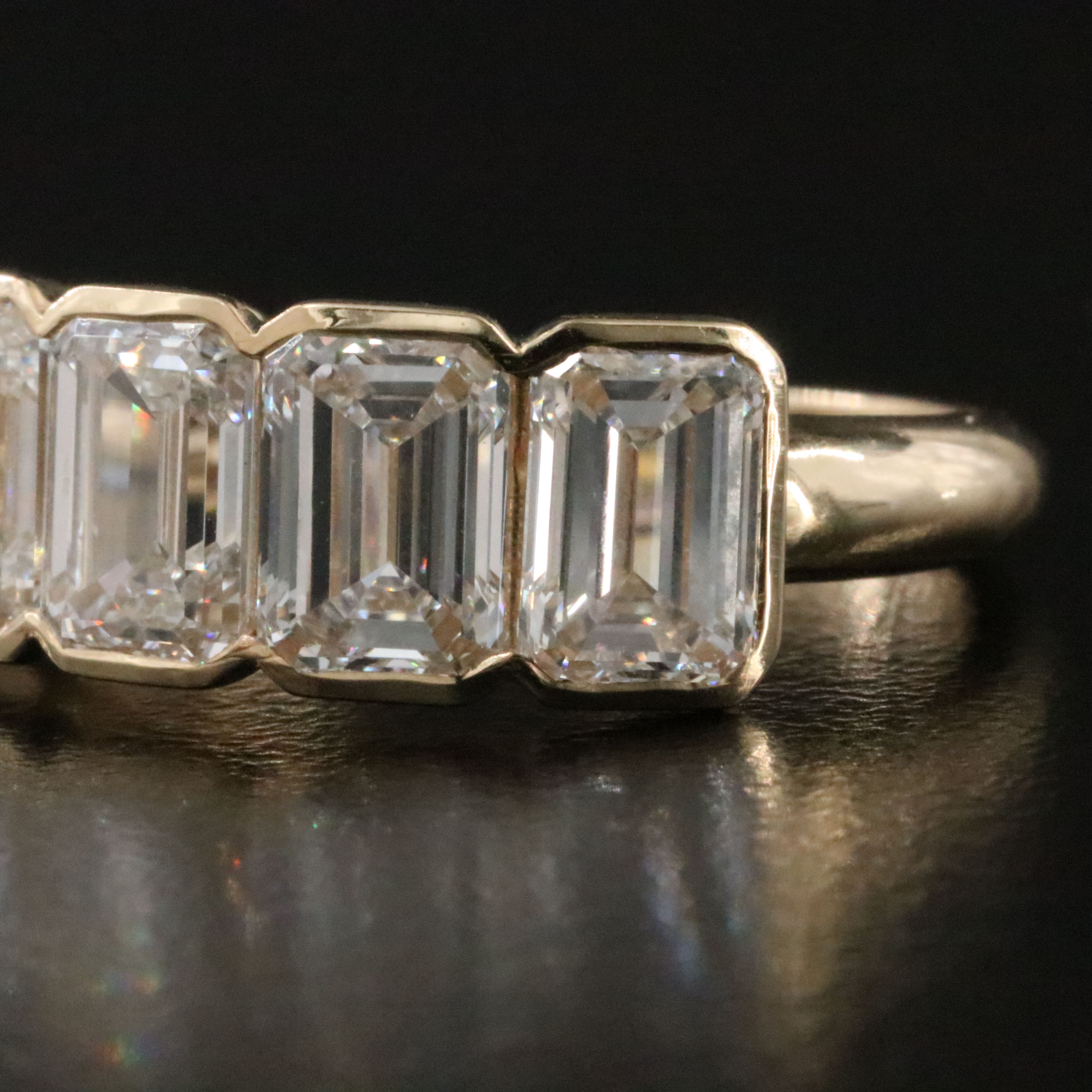 14K 4.30 CTW Lab Grown Diamond Ring