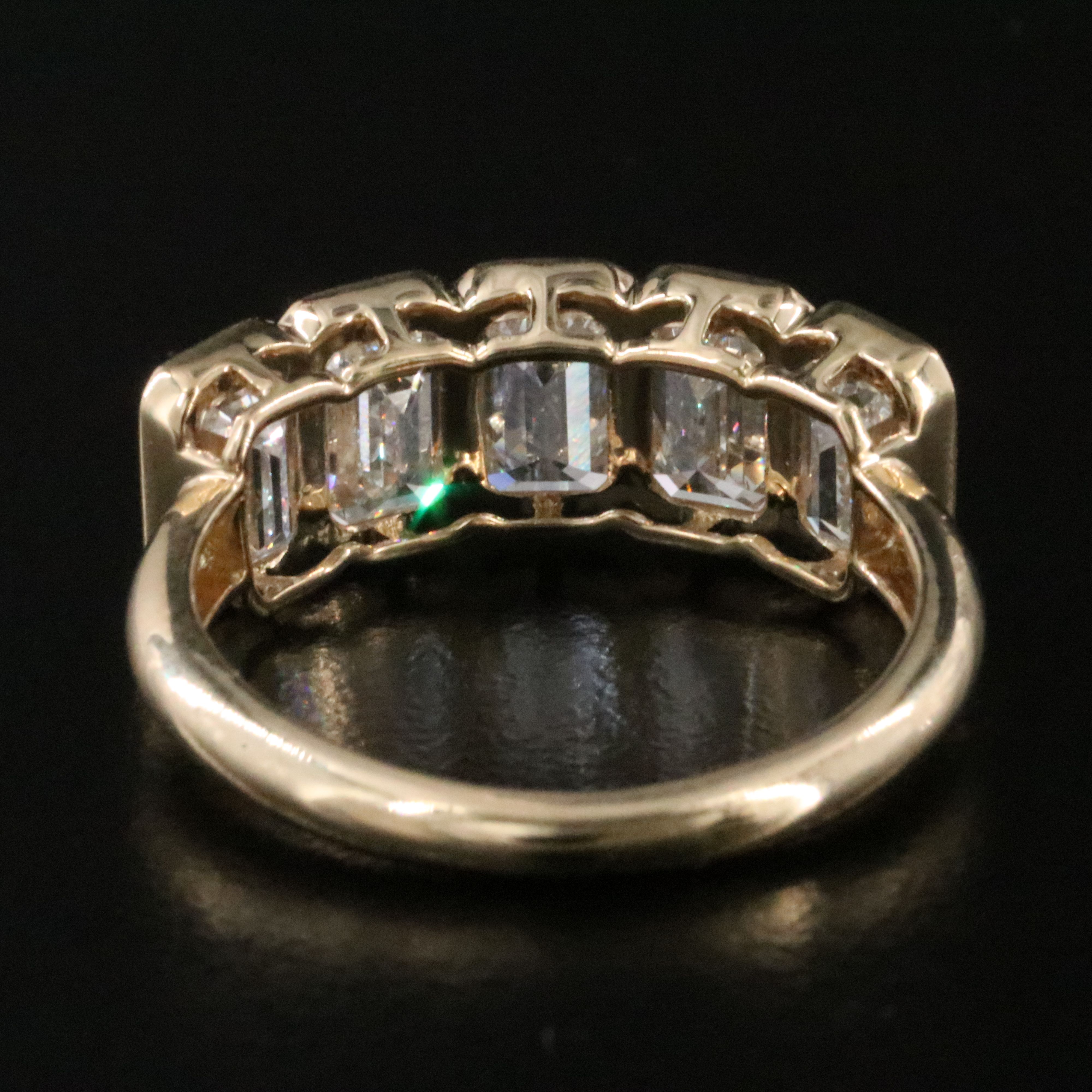 14K 4.30 CTW Lab Grown Diamond Ring