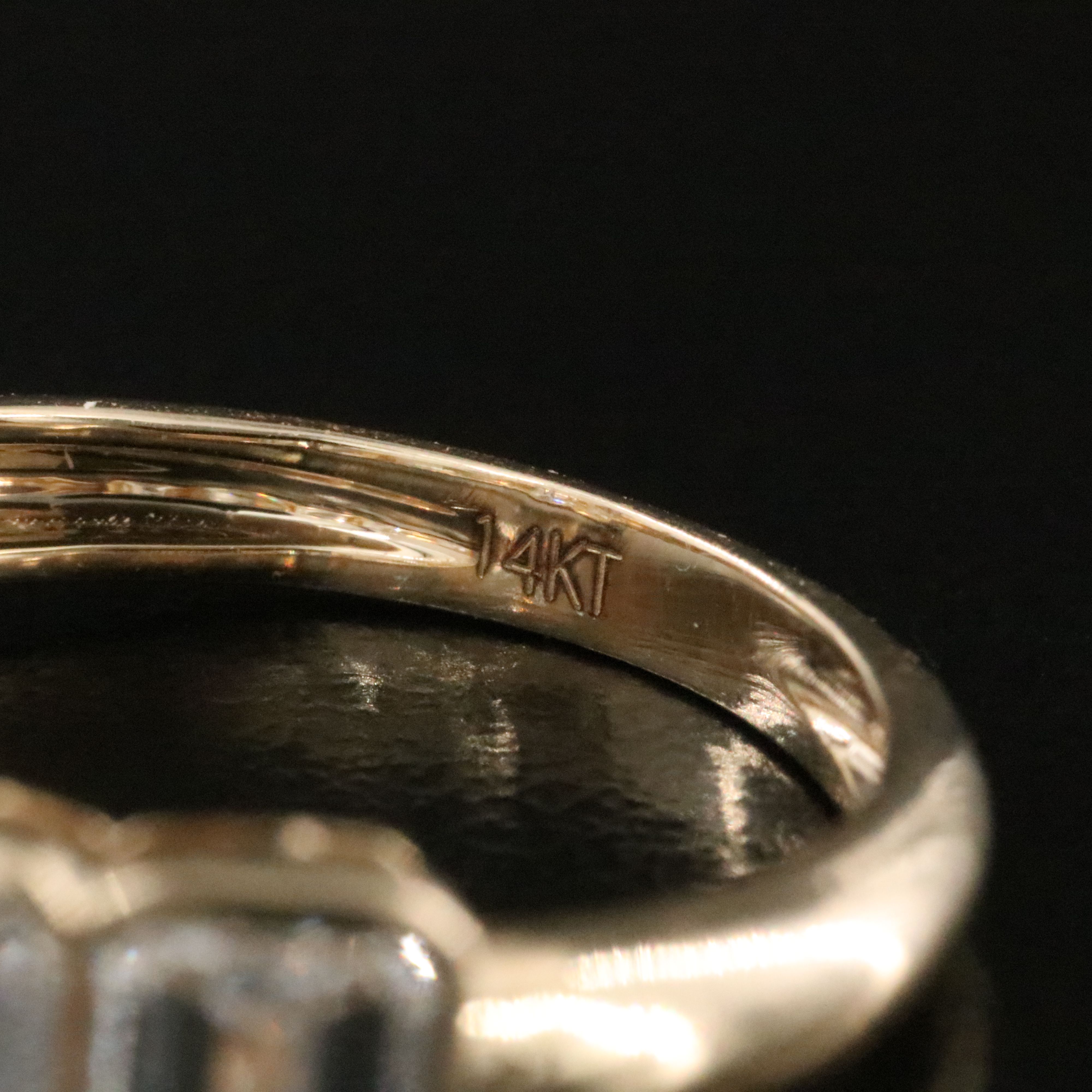 14K 4.30 CTW Lab Grown Diamond Ring