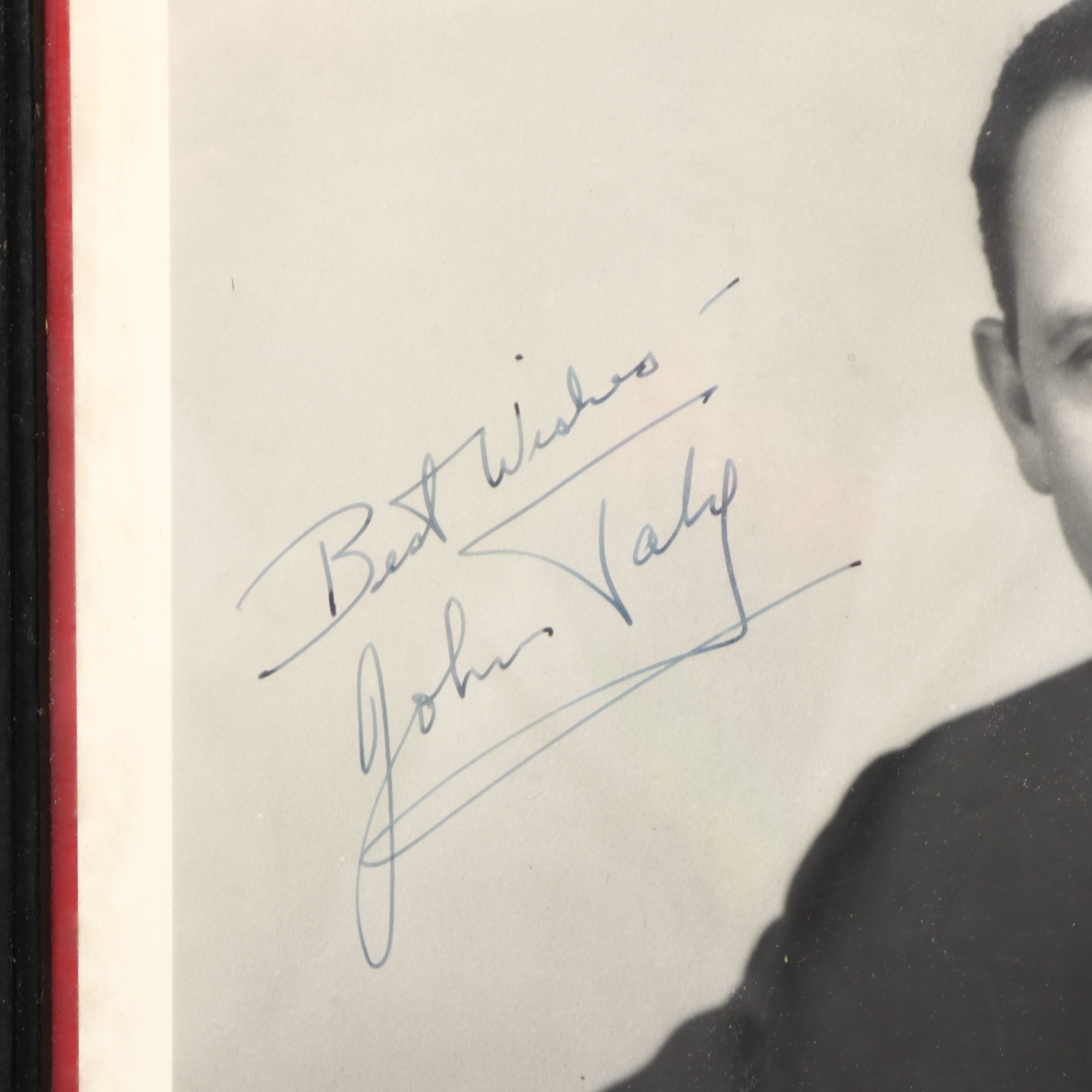 Fredric March, Ernest Truex and John Daly Signed Portraits, Mid to Late 20th C.