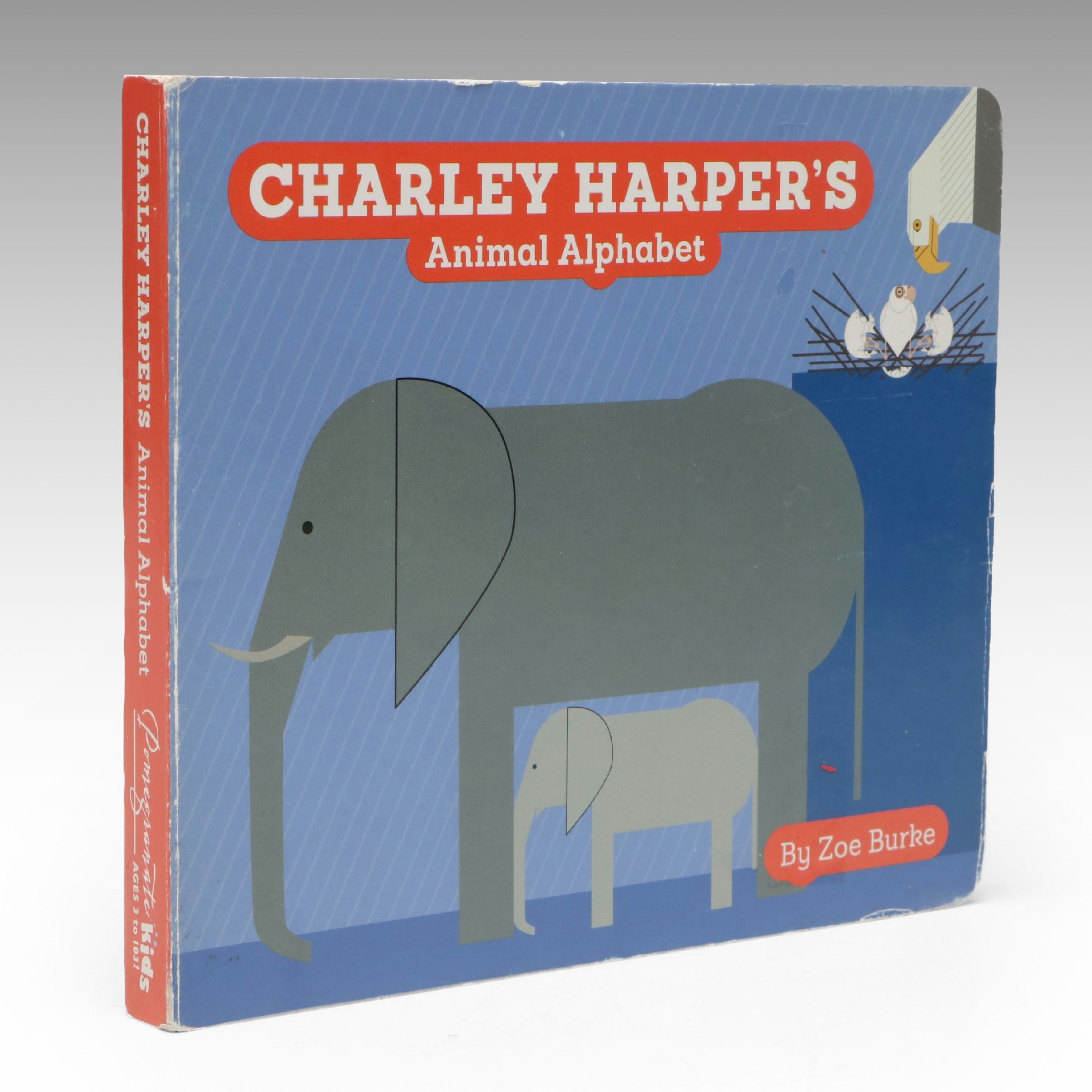 Fourth Printing "Charley Harper's Animal Alphabet" by Zoe Burke, 2017