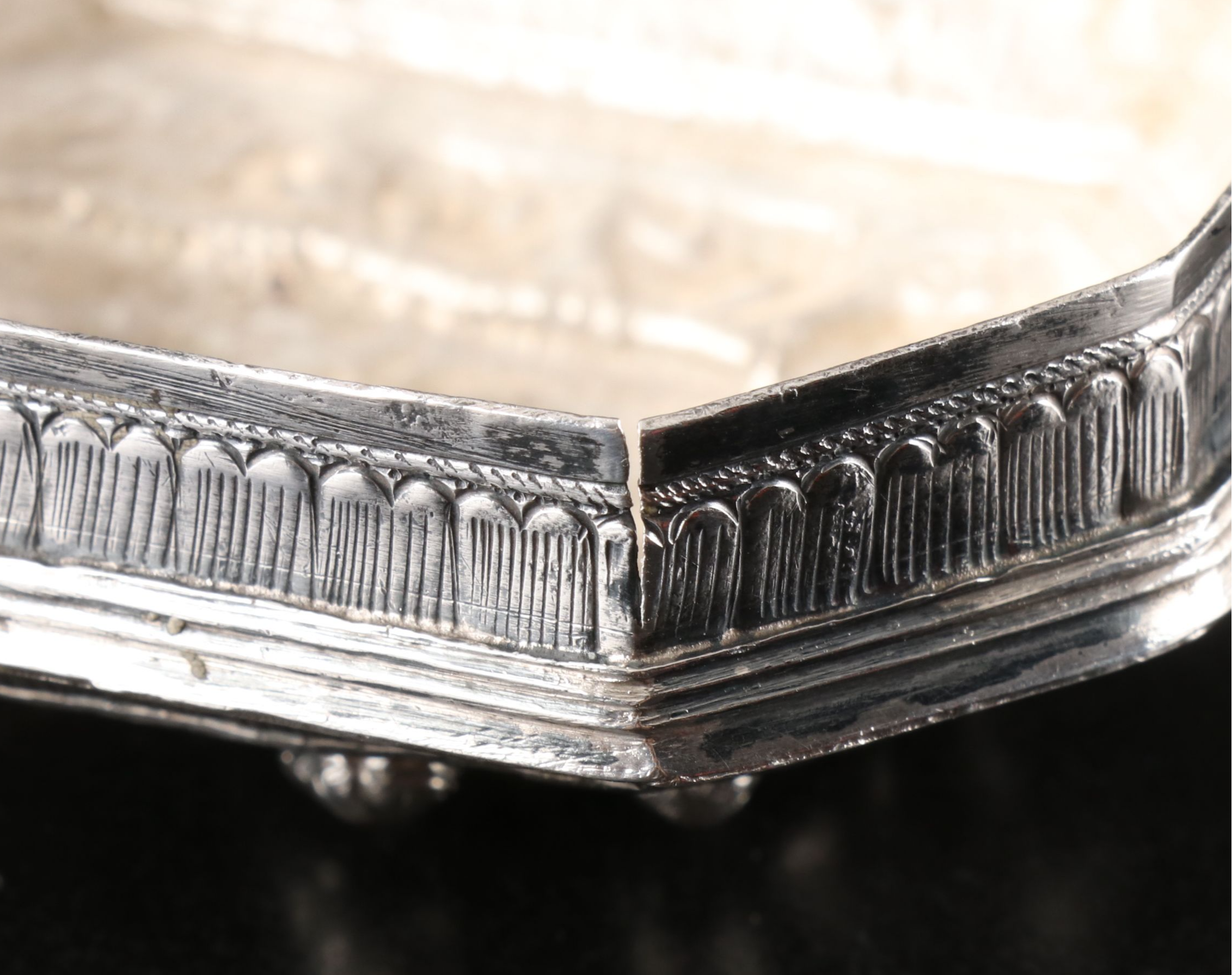 Burmese Sterling Repoussé Figural Betel Box, Late 19th/Early 20th Century