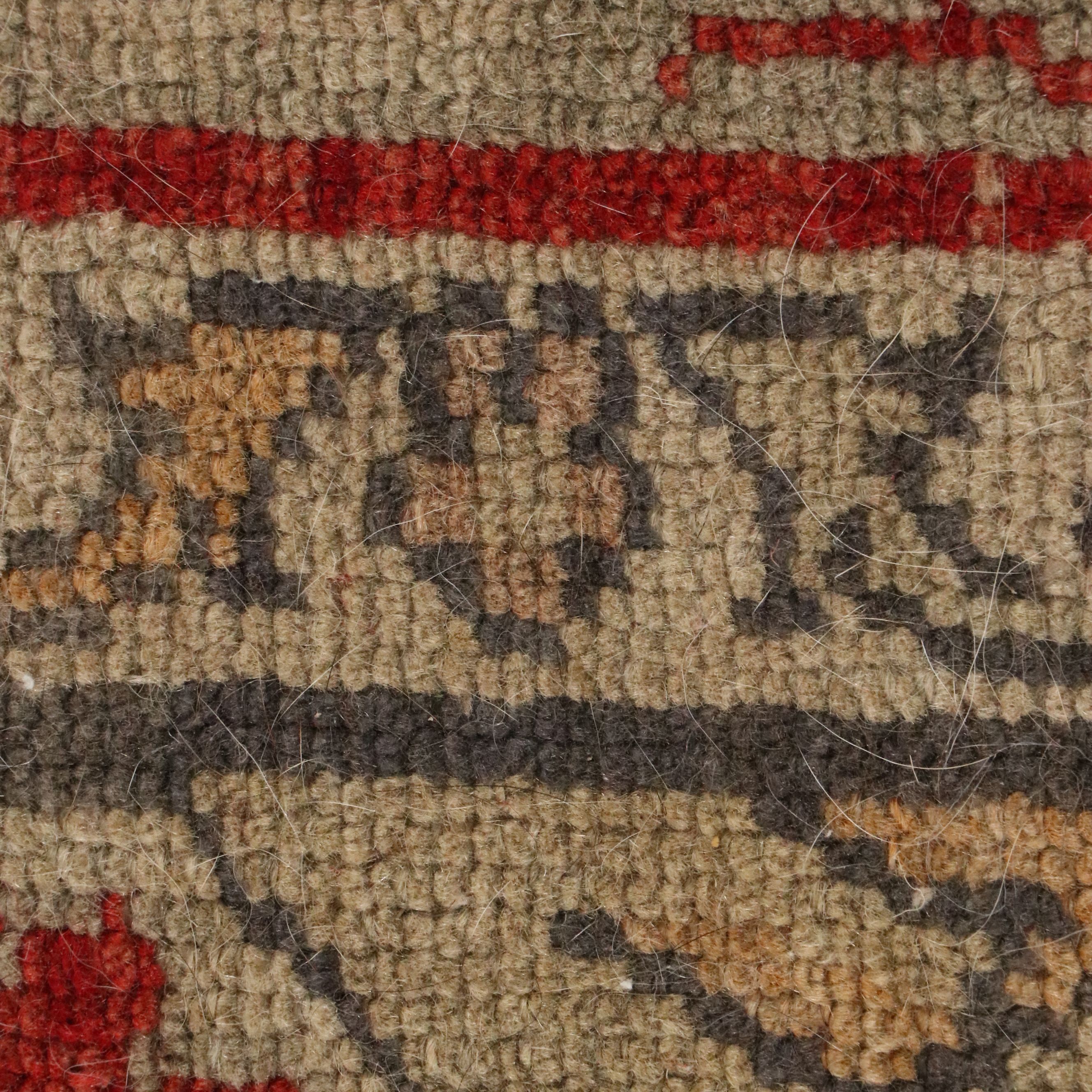 2'10 x 5'2 Hand-Knotted Turkish Oushak Accent Rug