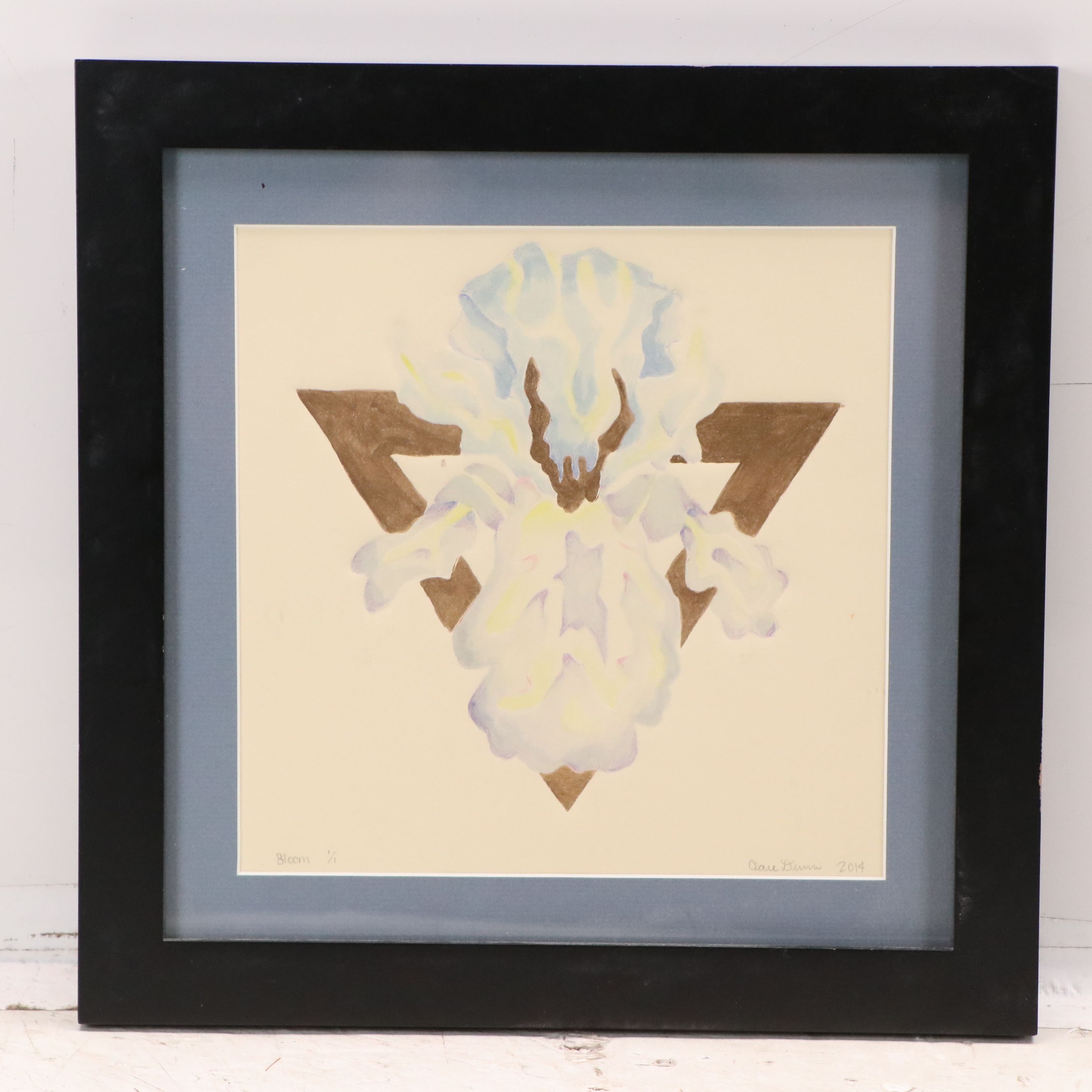 C. F. Dunn Mixed Media Embossings "Bloom," 2014