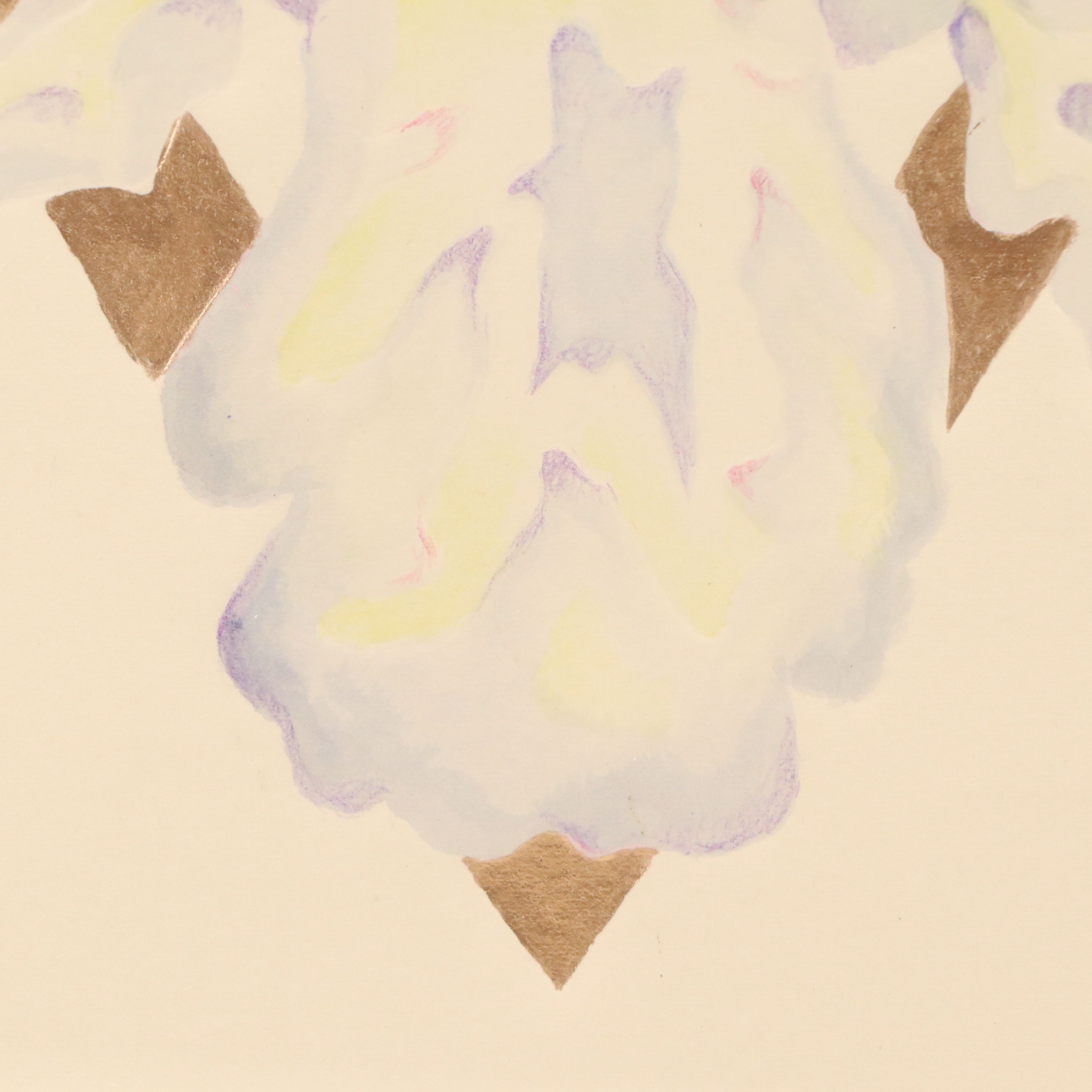 C. F. Dunn Mixed Media Embossings "Bloom," 2014