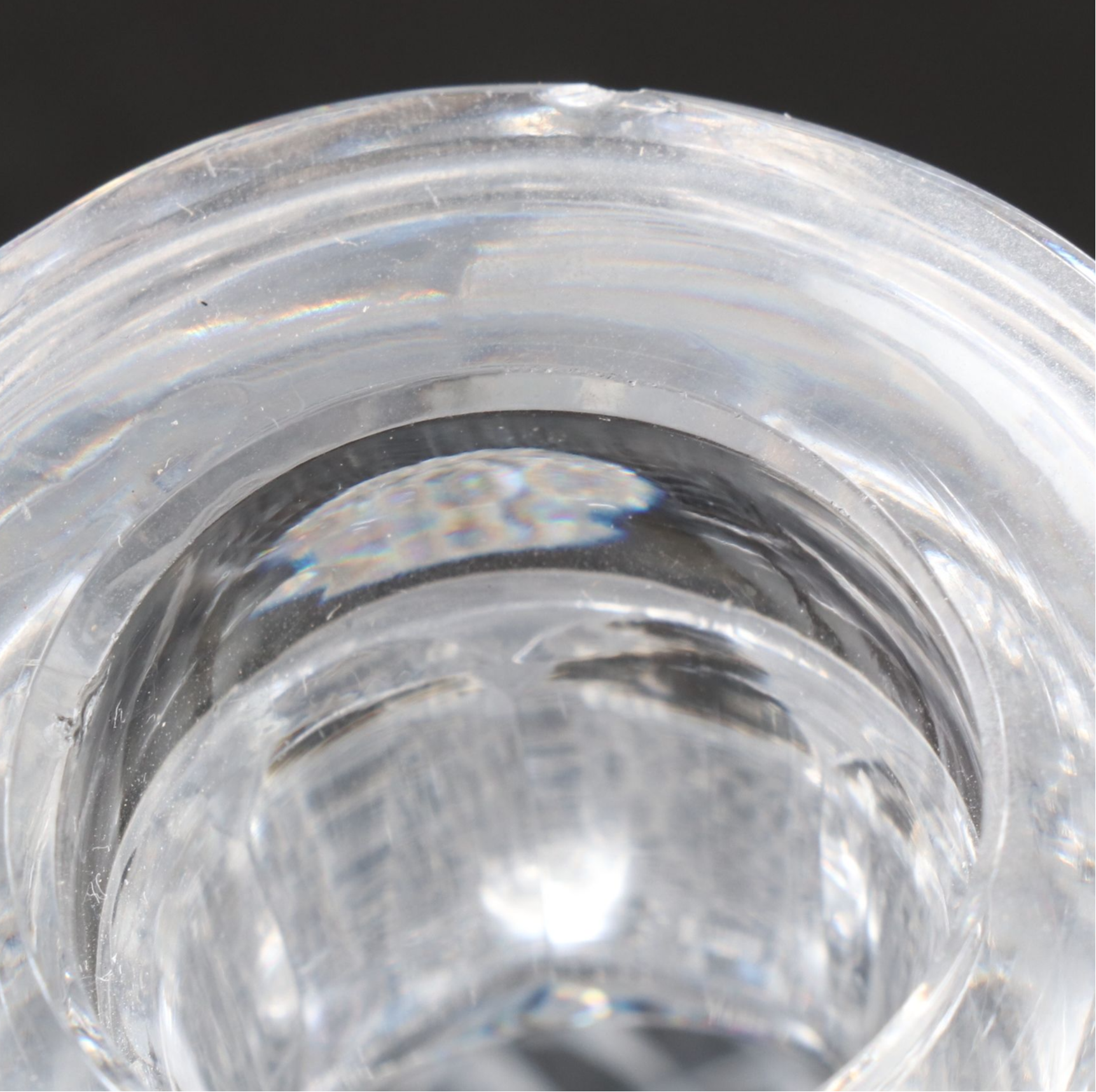 Waterford Cut Crystal Square Decanters with Other Oval Bowl