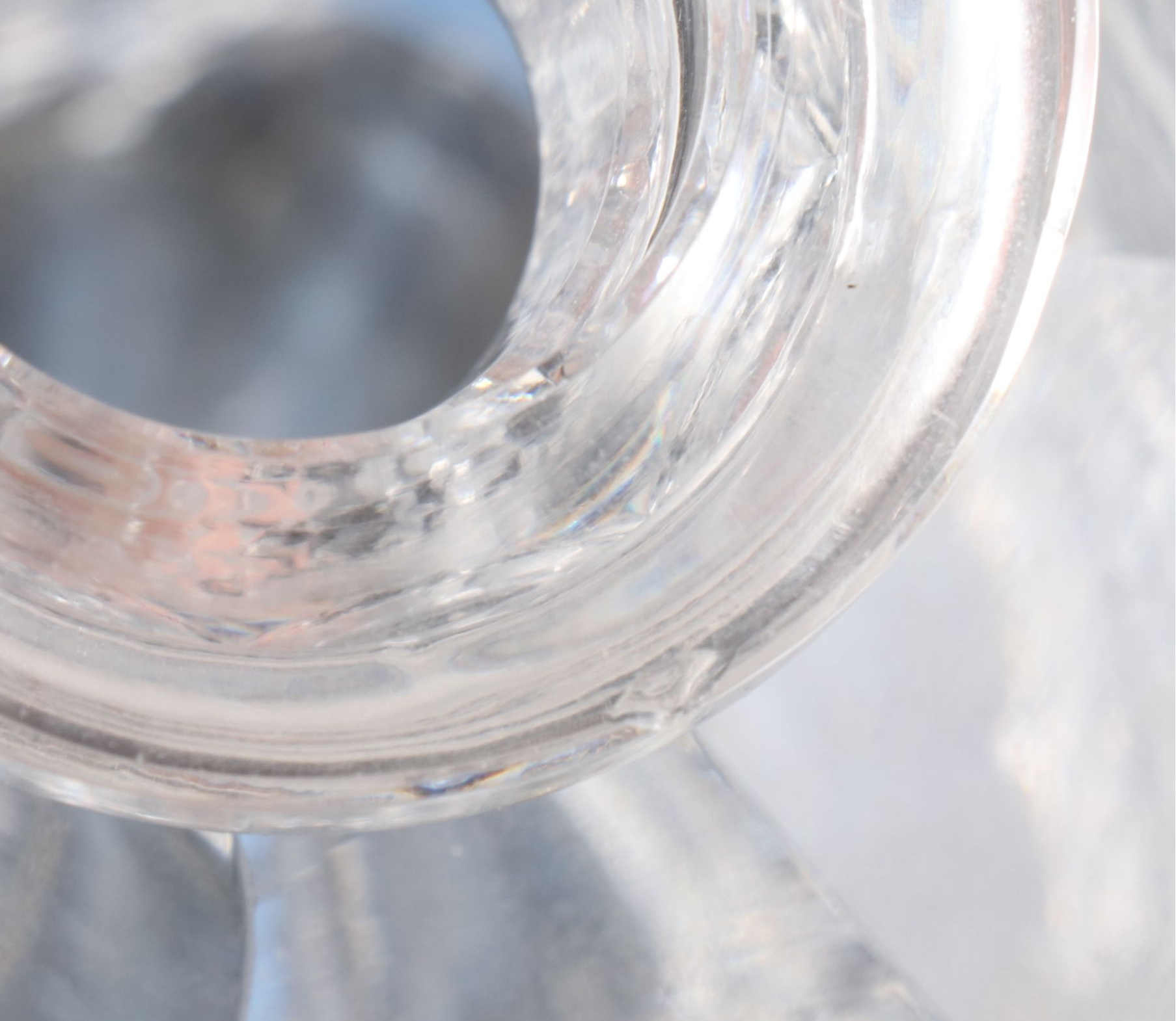 Waterford Cut Crystal Square Decanters with Other Oval Bowl