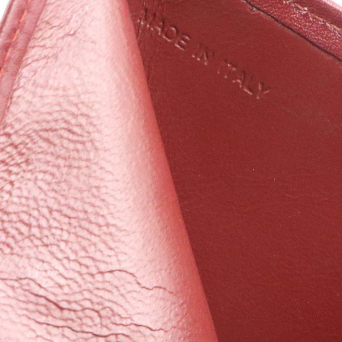 Cartier Bifold Wallet in Burgundy Calfskin Leather