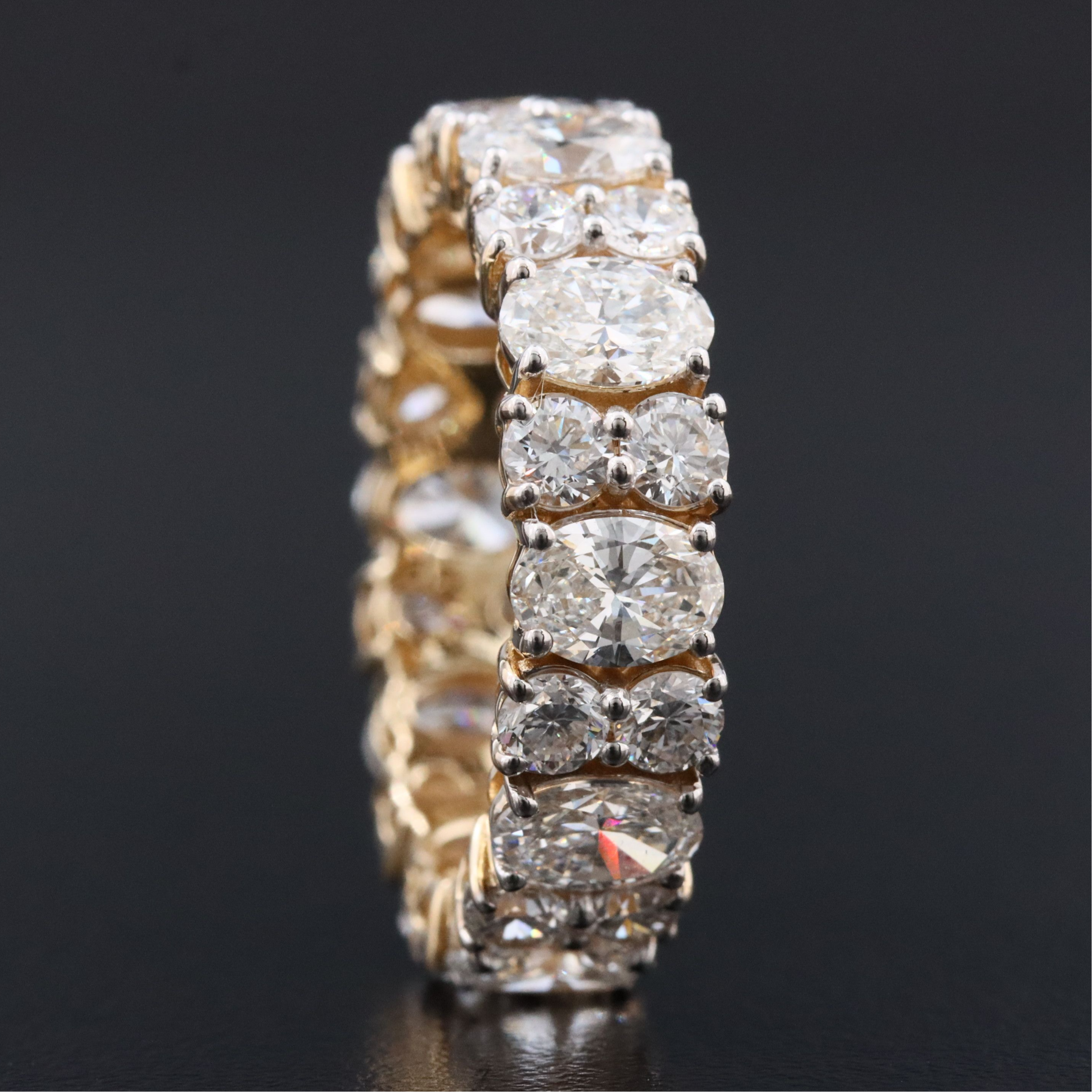 14K 5.05 CTW Lab Grown Diamond Eternity Band