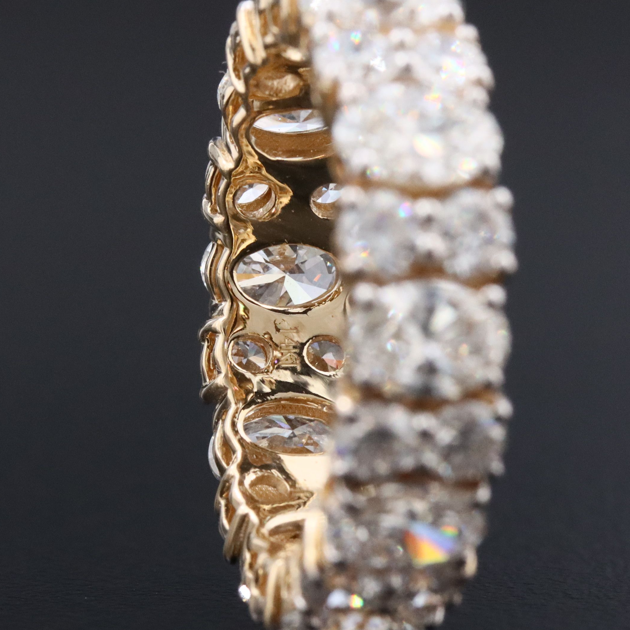14K 5.05 CTW Lab Grown Diamond Eternity Band