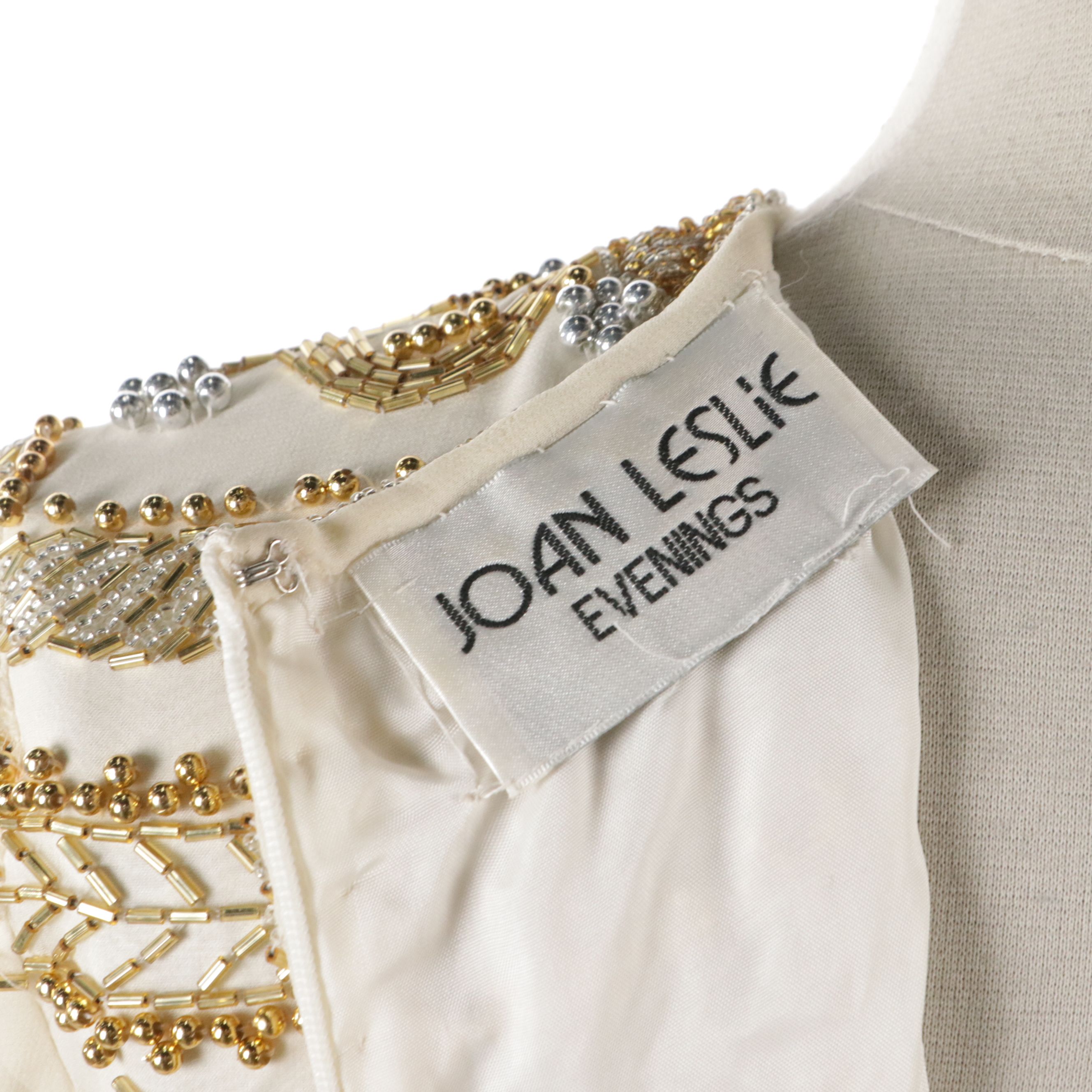 Joan Leslie Evenings Bead/Sequin Cocktail Dress