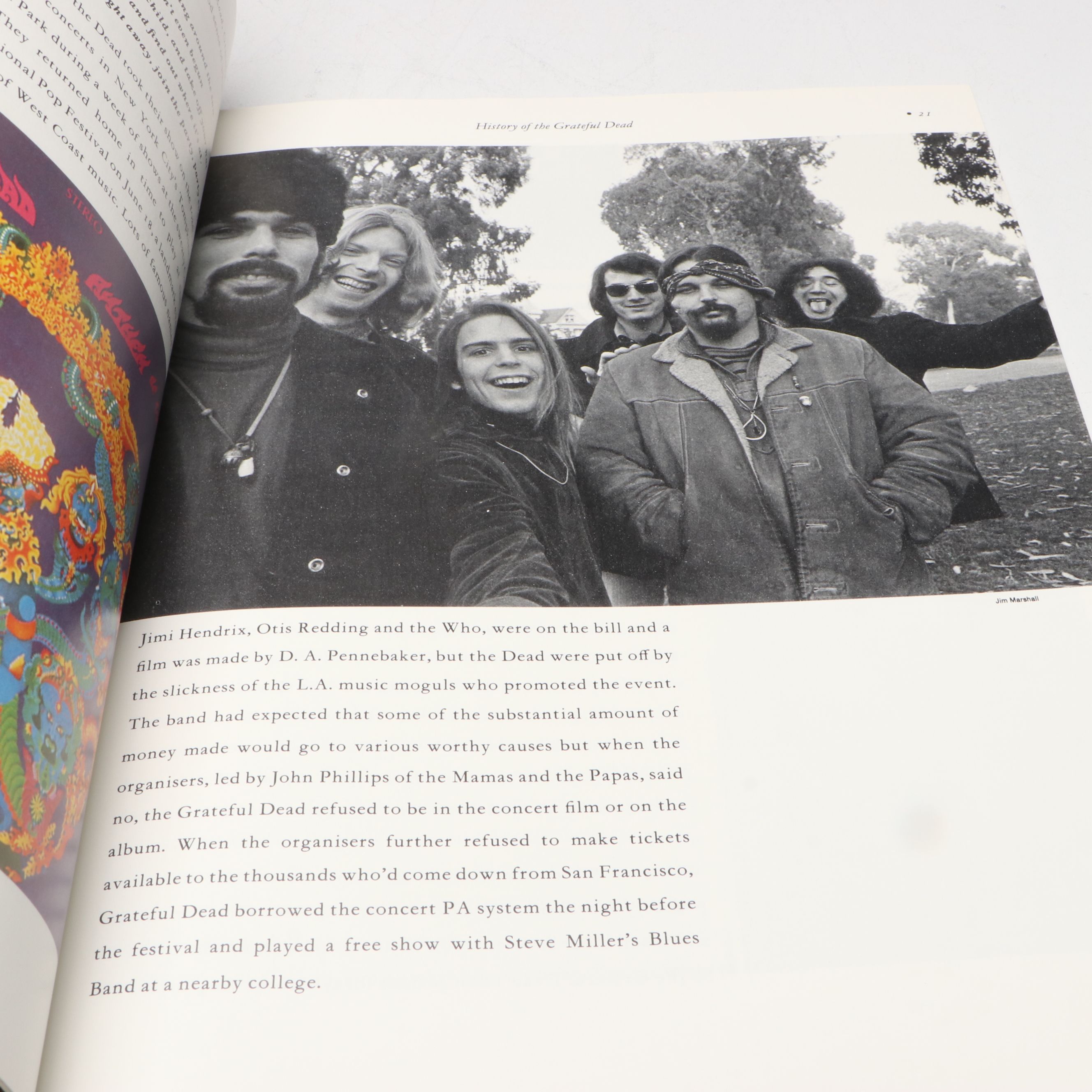 First Printing "Grateful Dead Built to Last" by Jamie Jensen, 1990