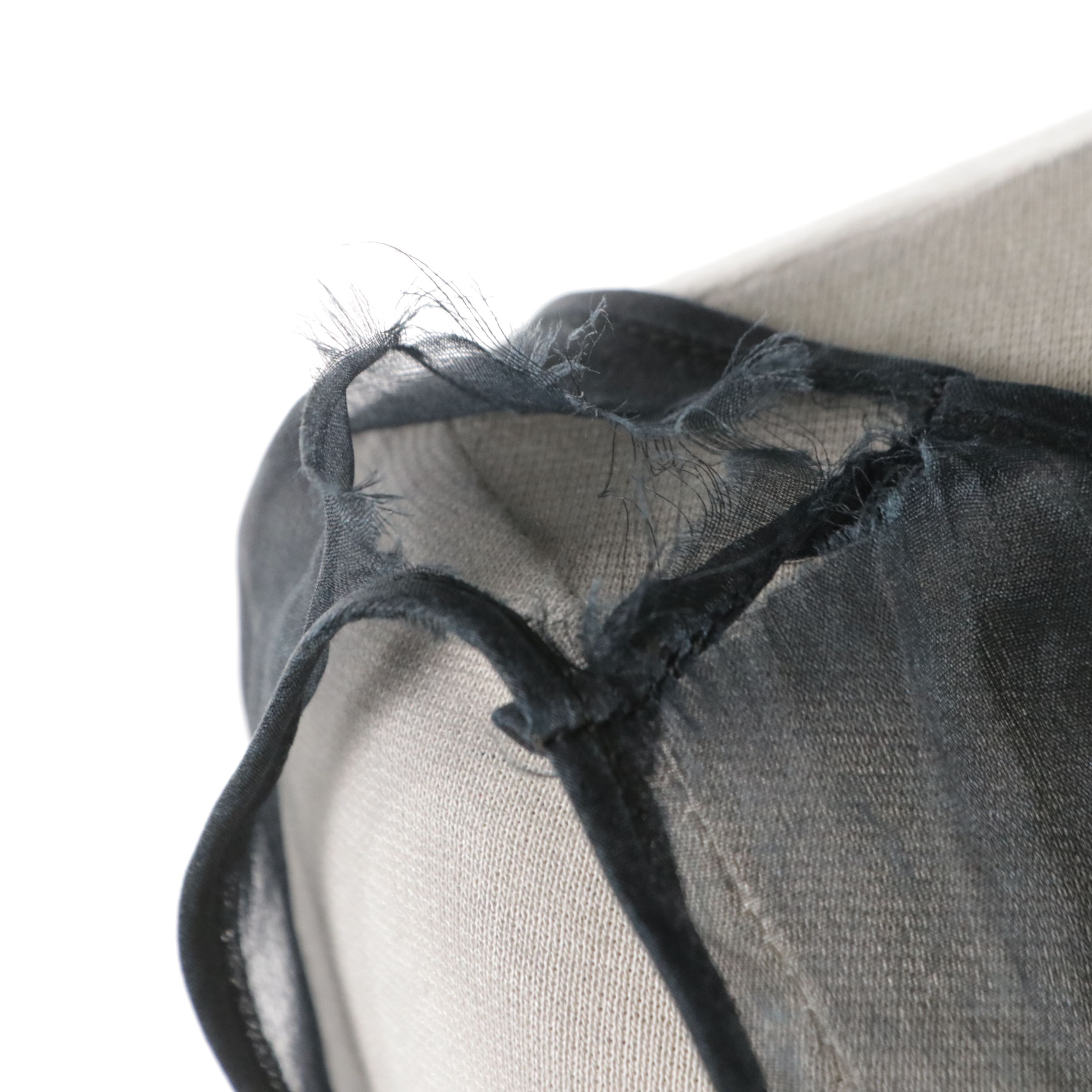 Raynor Cocktail Wiggle Dress with Bubble/Bow Detail in Silk Organza, 1950s