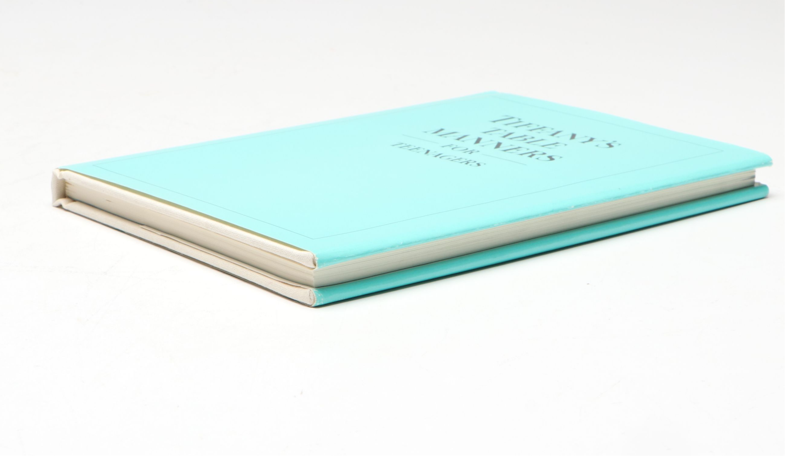 Illustrated "Tiffany's Table Manners for Teenagers" by Walter Hoving, 1989