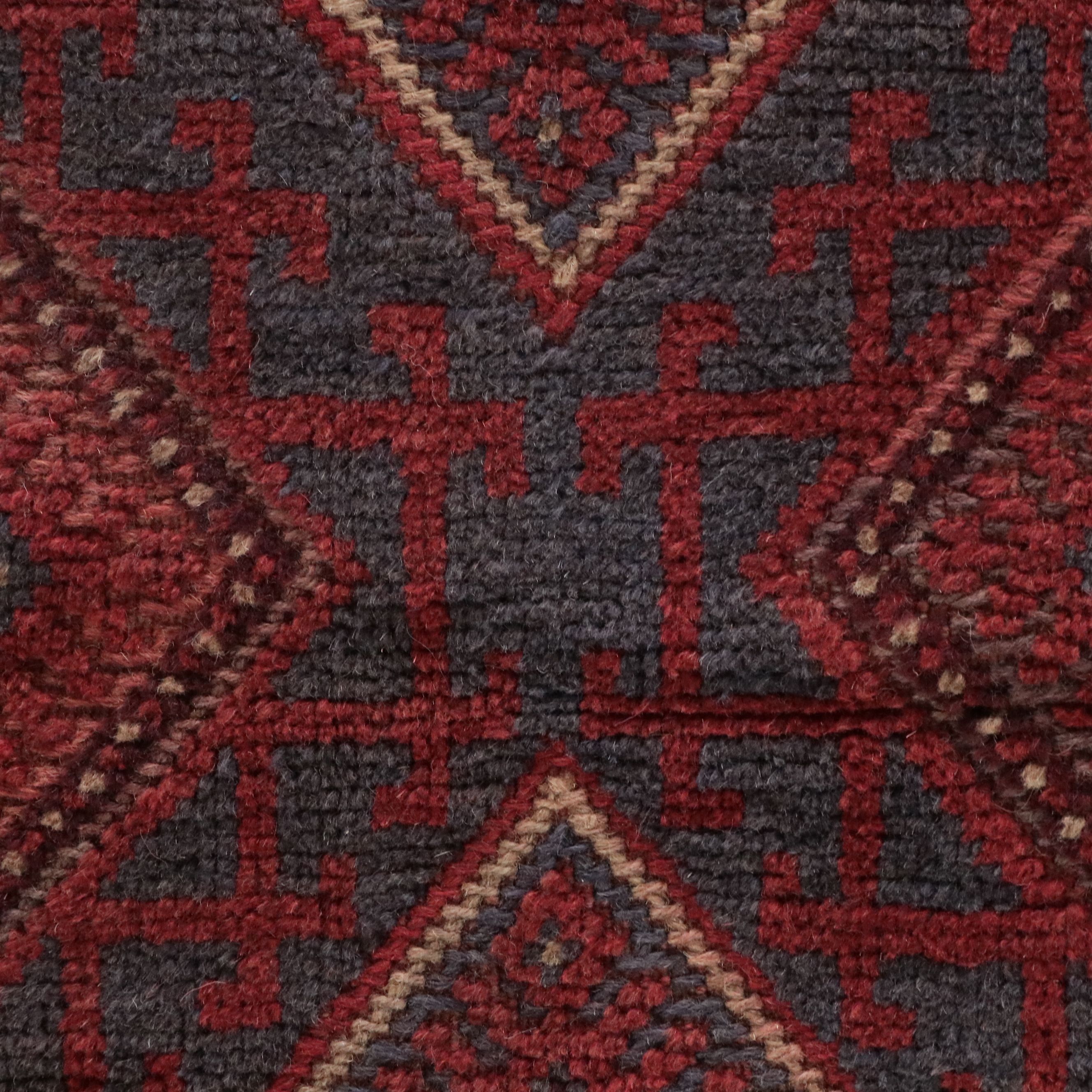 2'1 x 8'9 Handmade Afghan Mashwani Carpet Runner