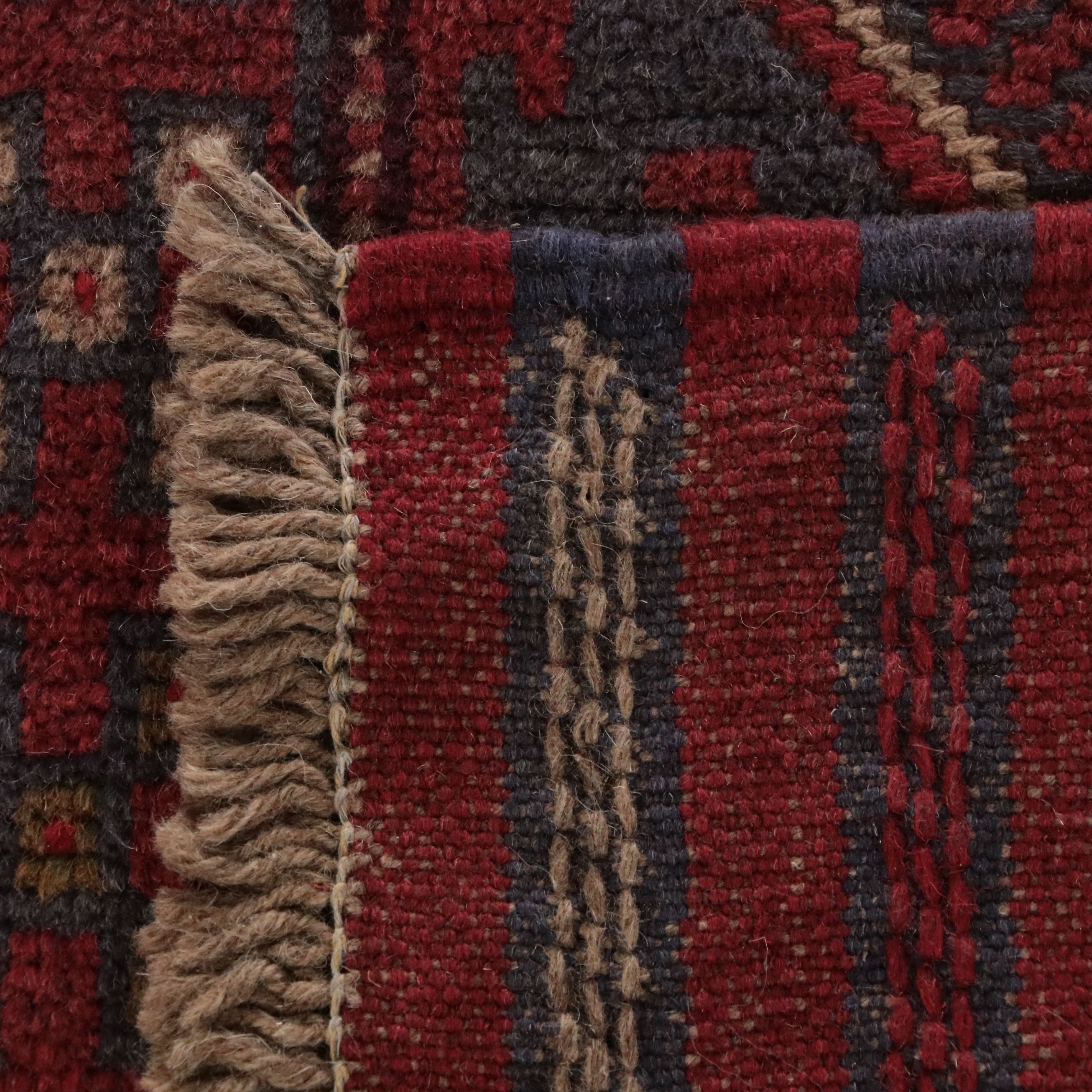 2'1 x 8'9 Handmade Afghan Mashwani Carpet Runner