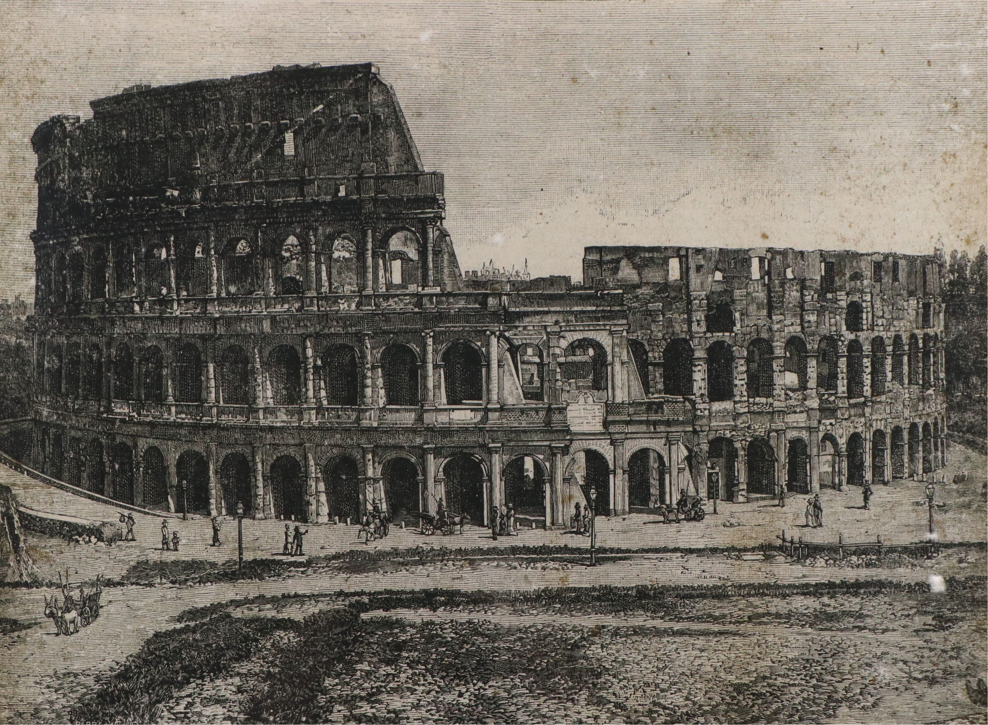 Pair of Large-Scale Giclées of Newspaper "Le Cento Città d'Italia," 21st Century