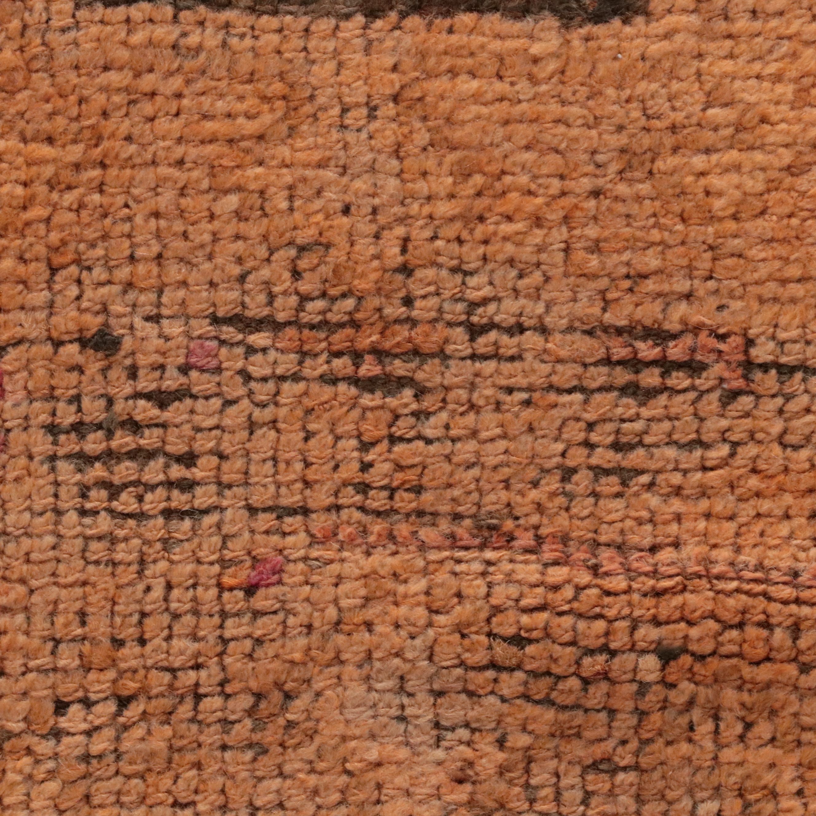 2'6 x 11'8 Hand-Knotted Turkish Anatolian Carpet Runner