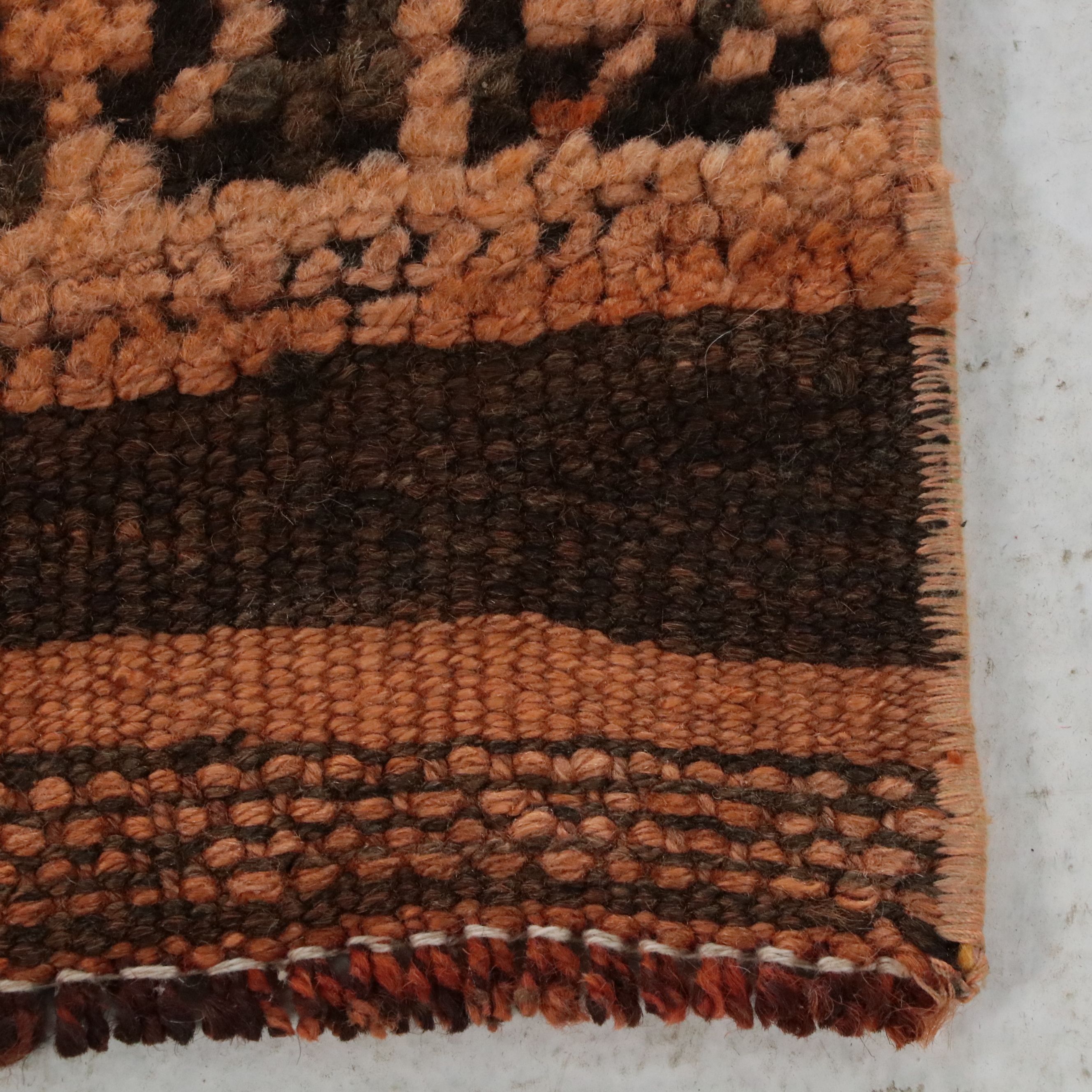 2'6 x 11'8 Hand-Knotted Turkish Anatolian Carpet Runner