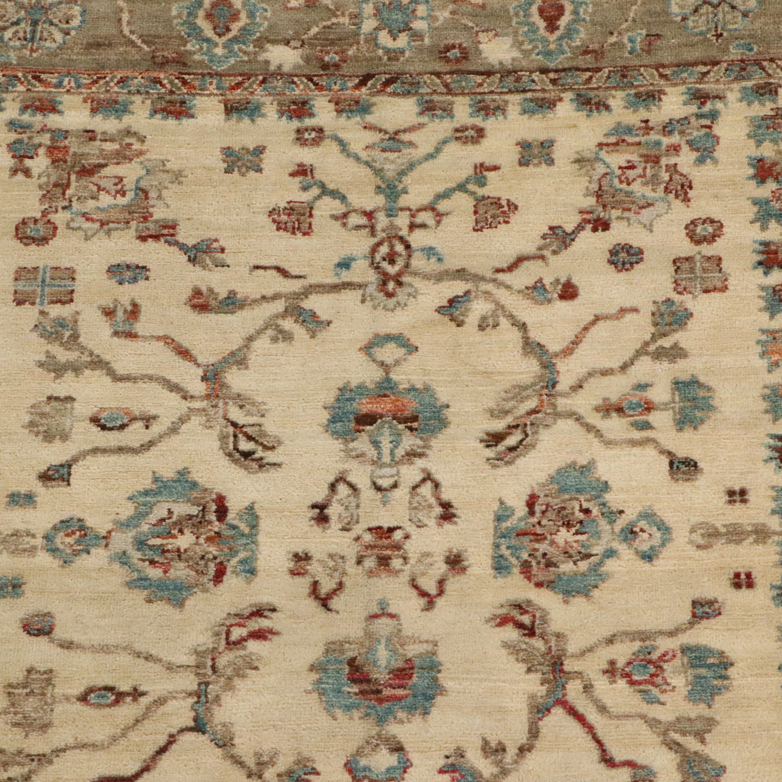 5'3 x 6'4 Hand-Knotted Afghan Chobi Area Rug