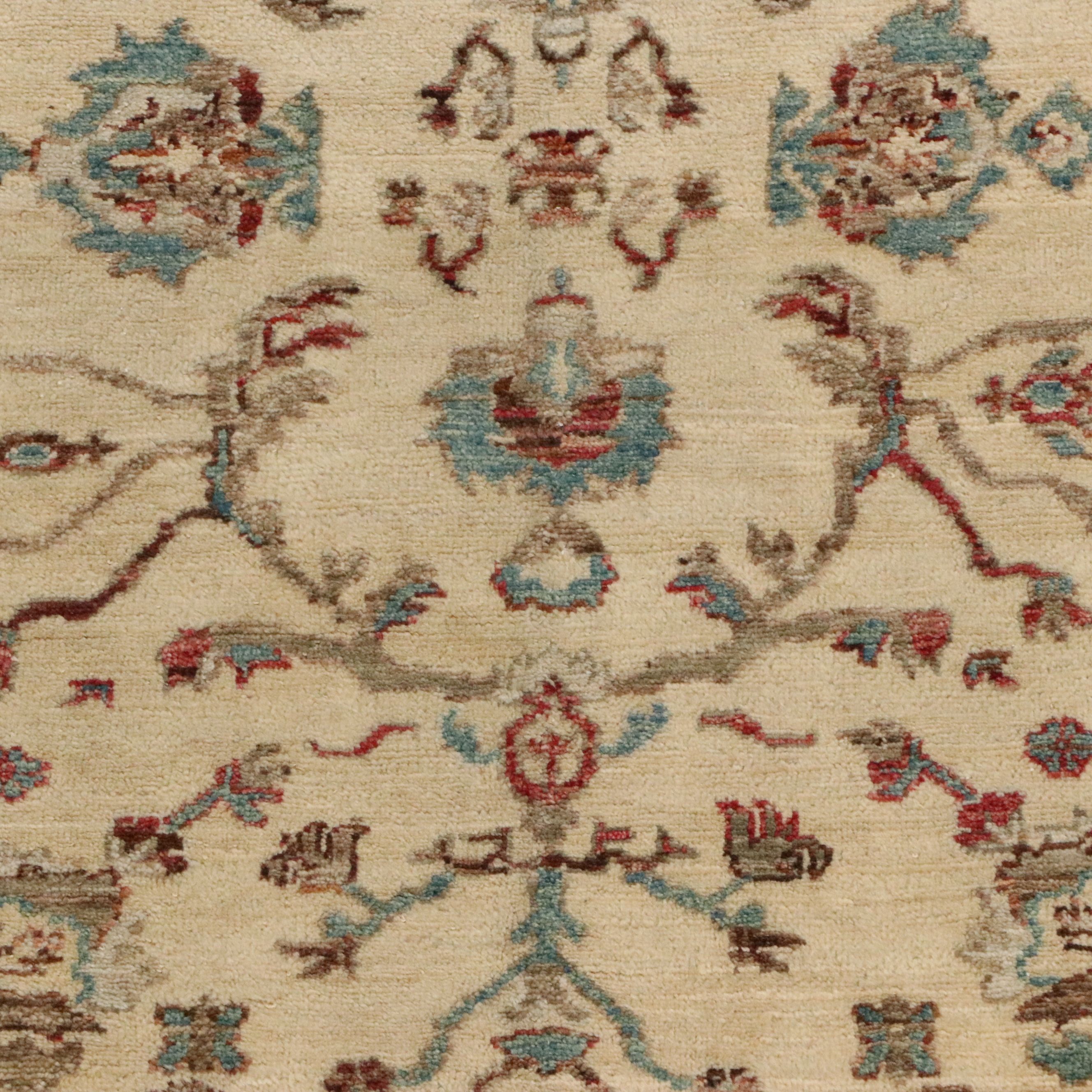 5'3 x 6'4 Hand-Knotted Afghan Chobi Area Rug