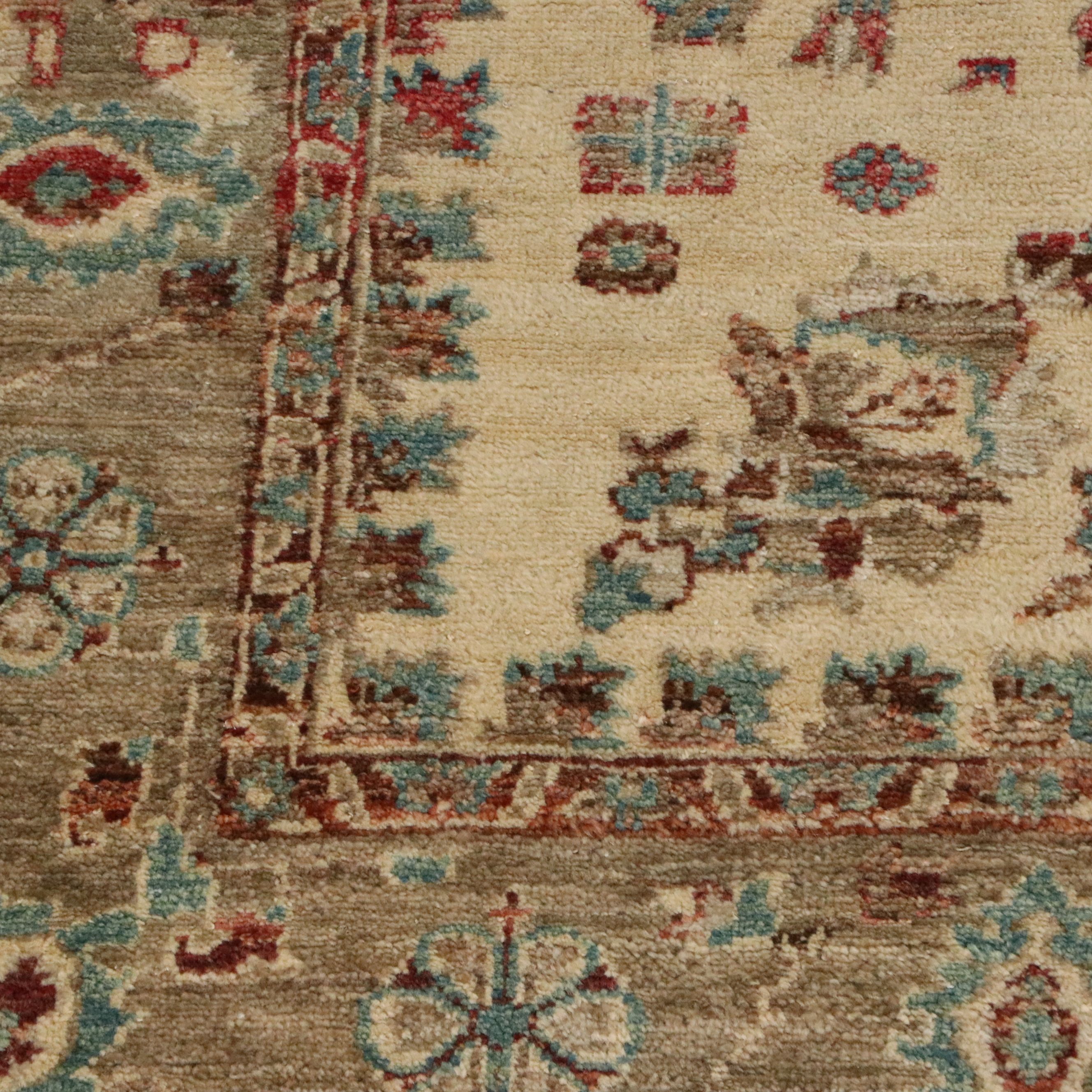 5'3 x 6'4 Hand-Knotted Afghan Chobi Area Rug