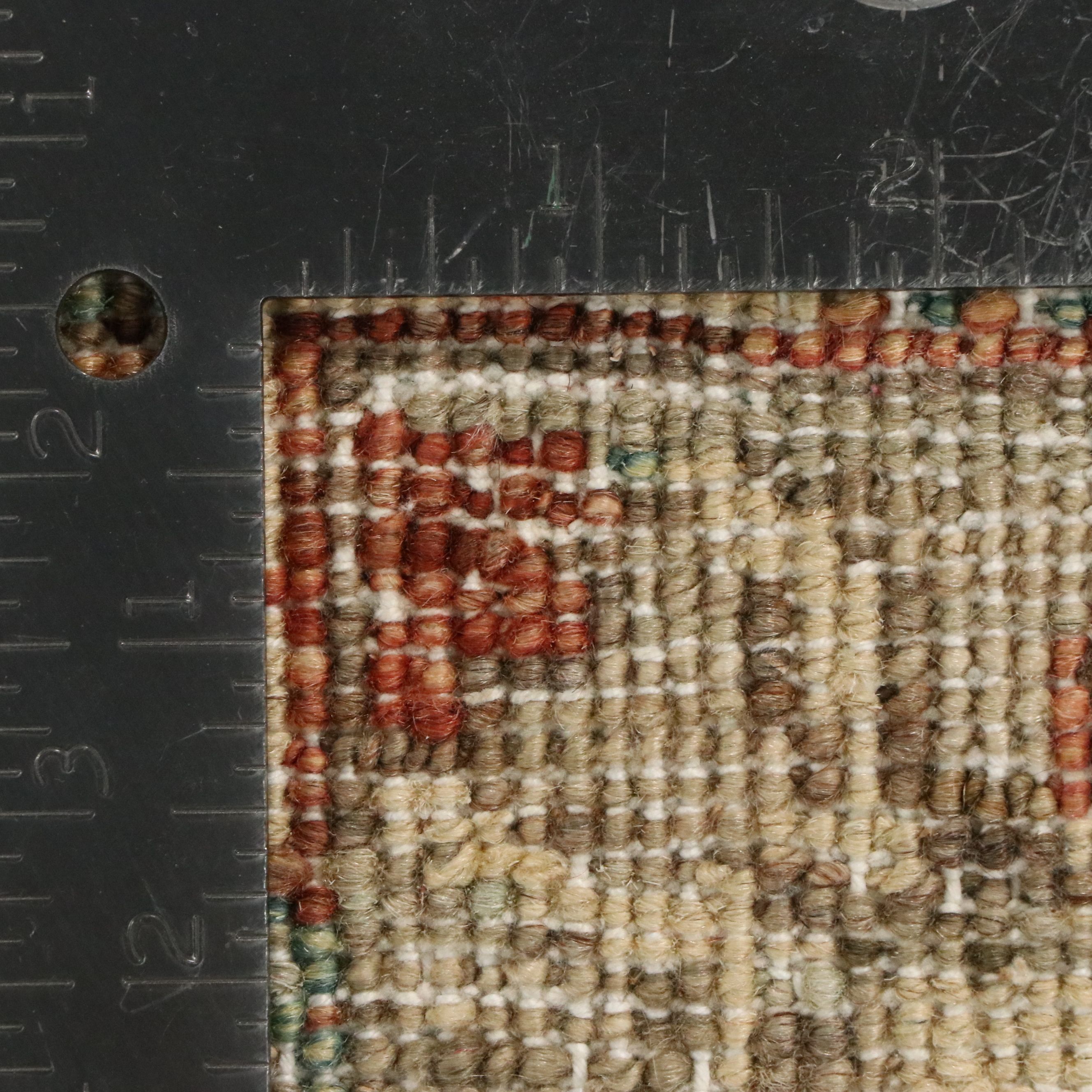 5'3 x 6'4 Hand-Knotted Afghan Chobi Area Rug