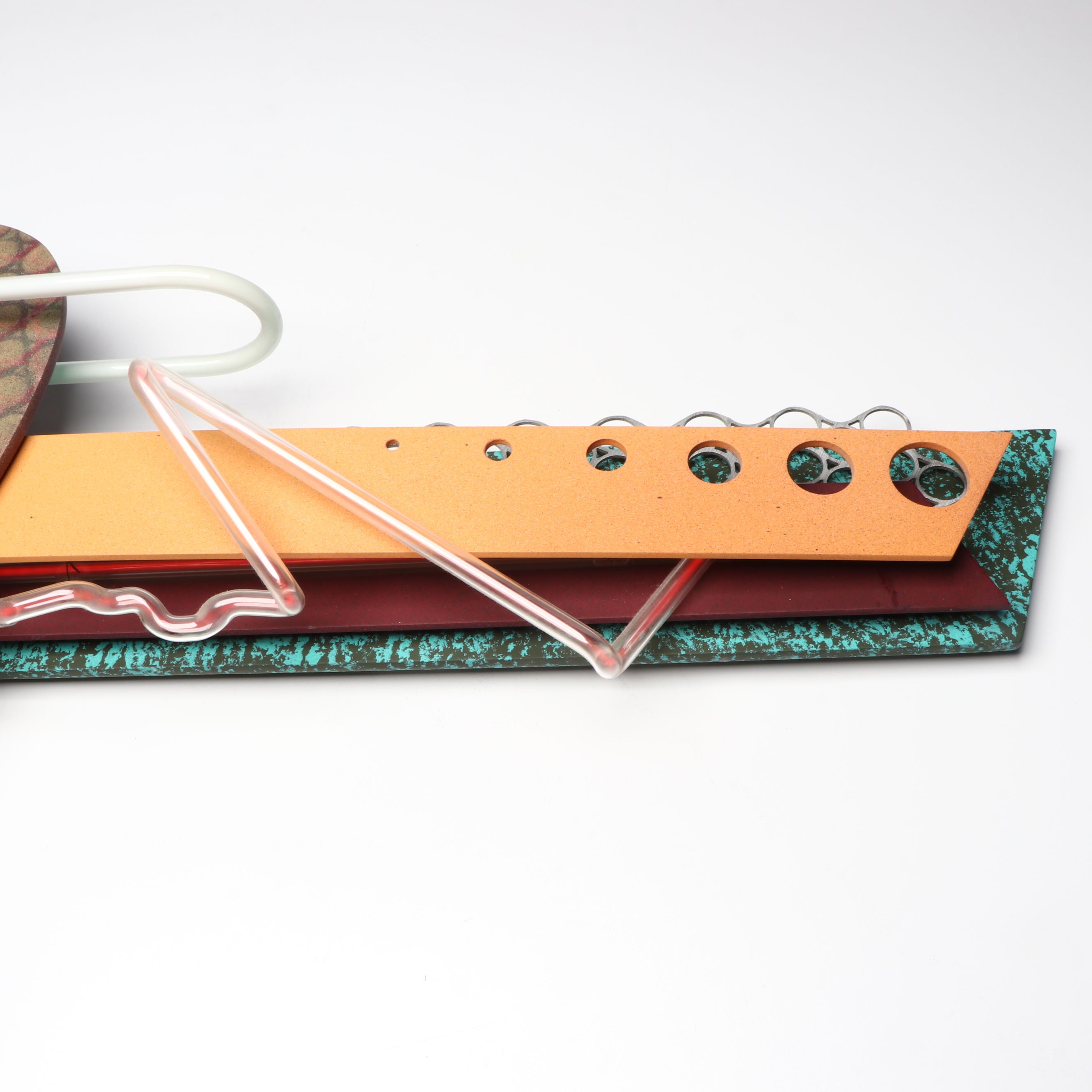 Sparky's Neonworks Abstract Illuminated Wall Clock