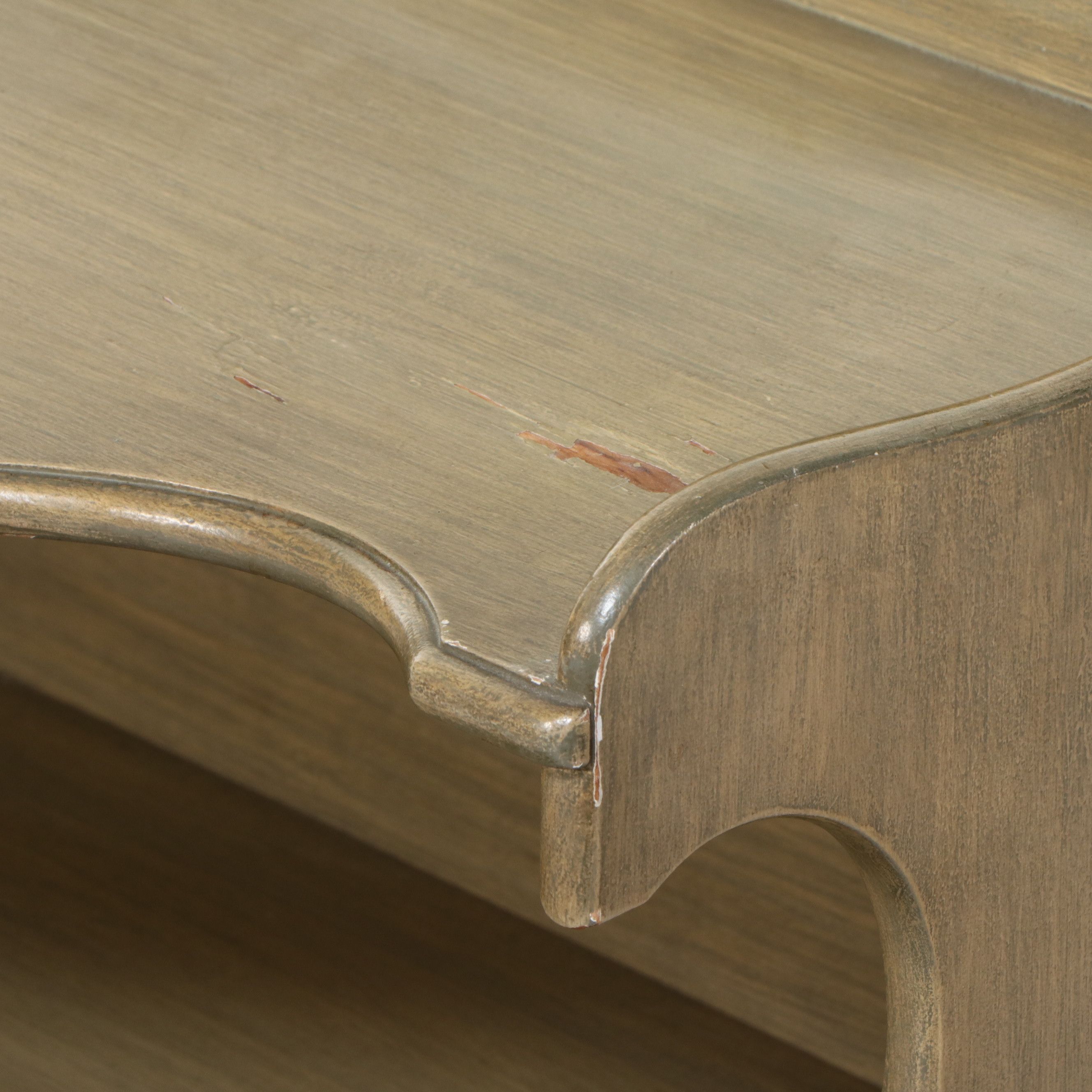 French Provincial Style Painted Wood Commode, Mid-20th Century