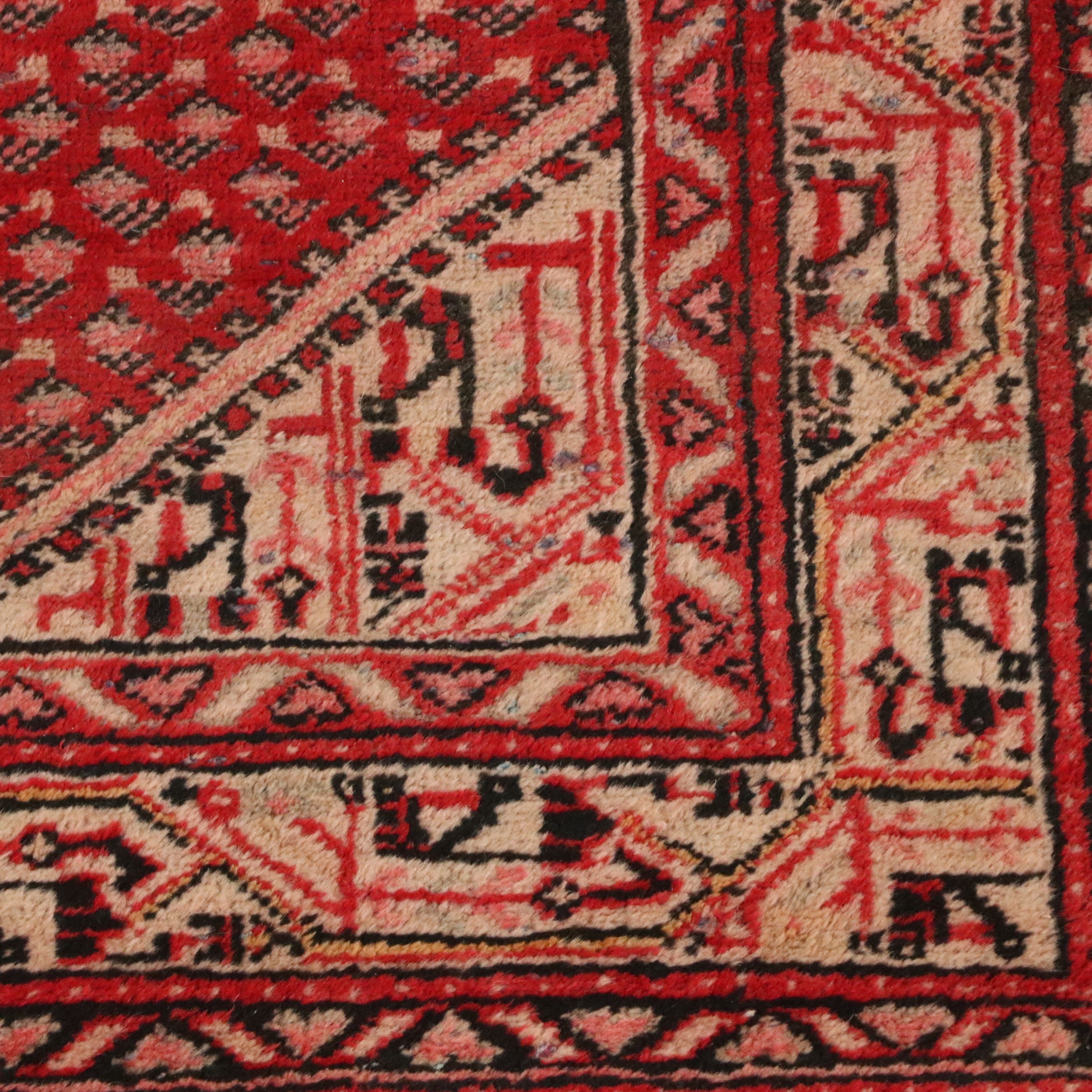 4'3 x 6'10 Hand-Knotted Persian Seraband Area Rug
