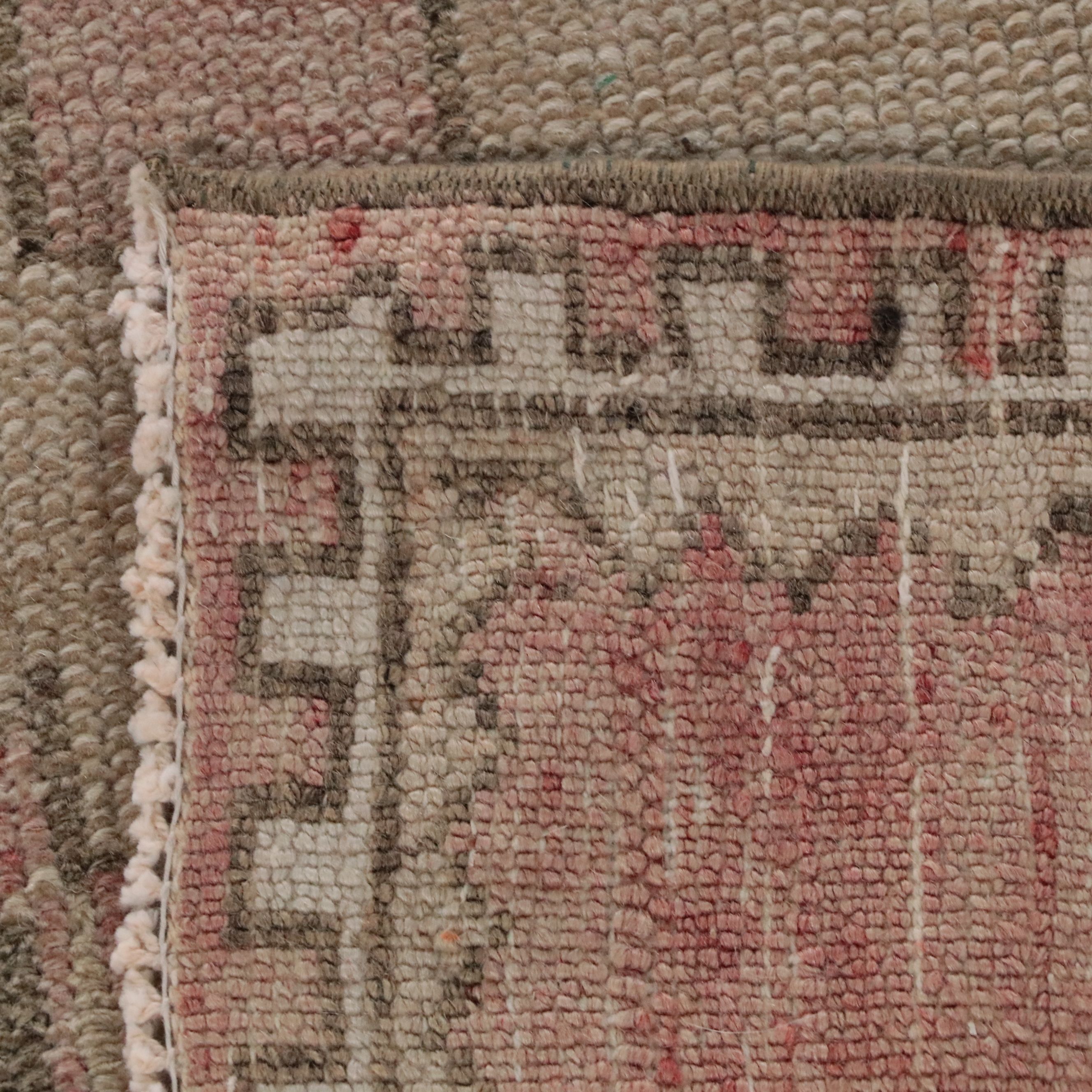 3' x 11'11 Hand-Knotted Turkish Anatolian Carpet Runner