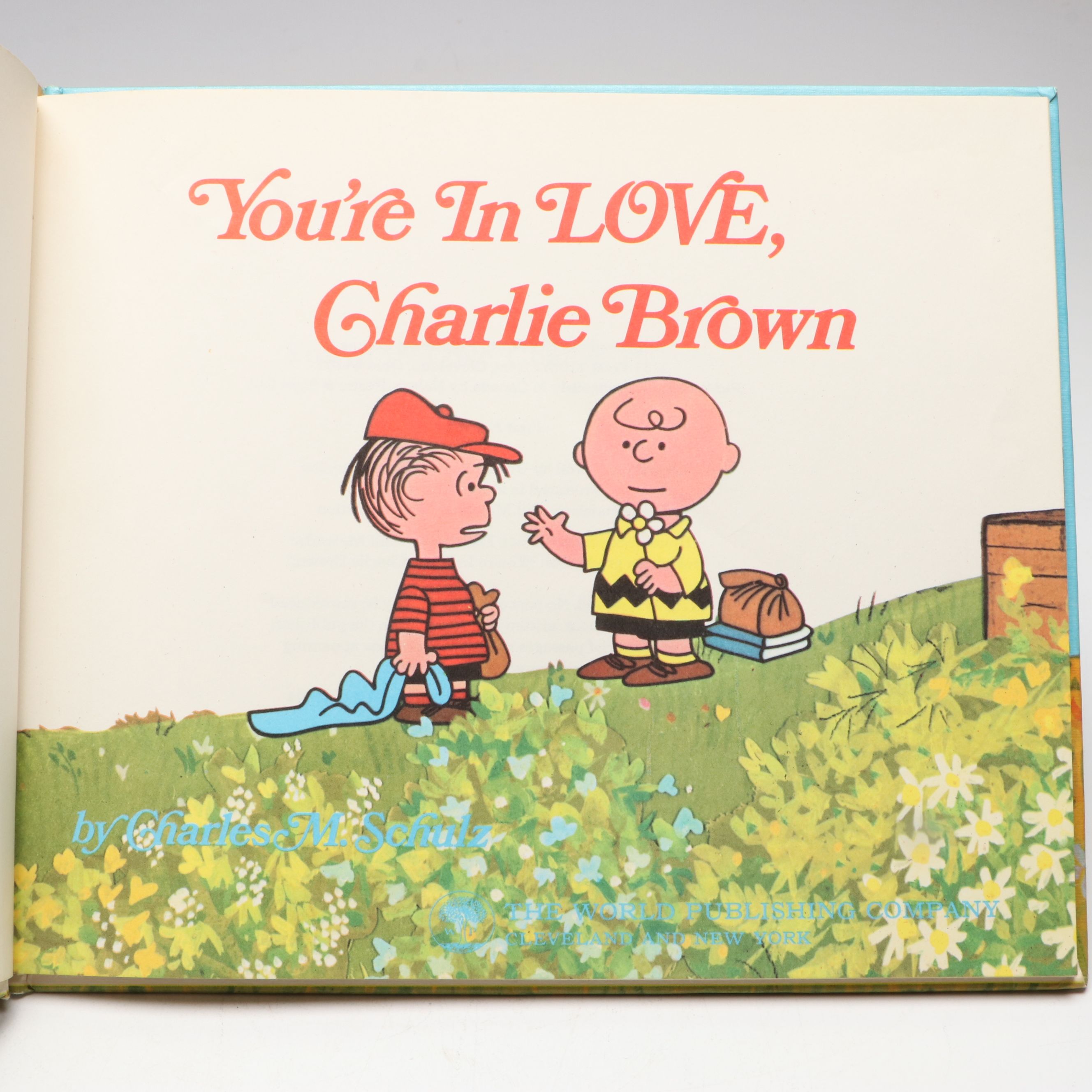 First Edition "You're In Love, Charlie Brown" by Charles M. Schulz, 1968