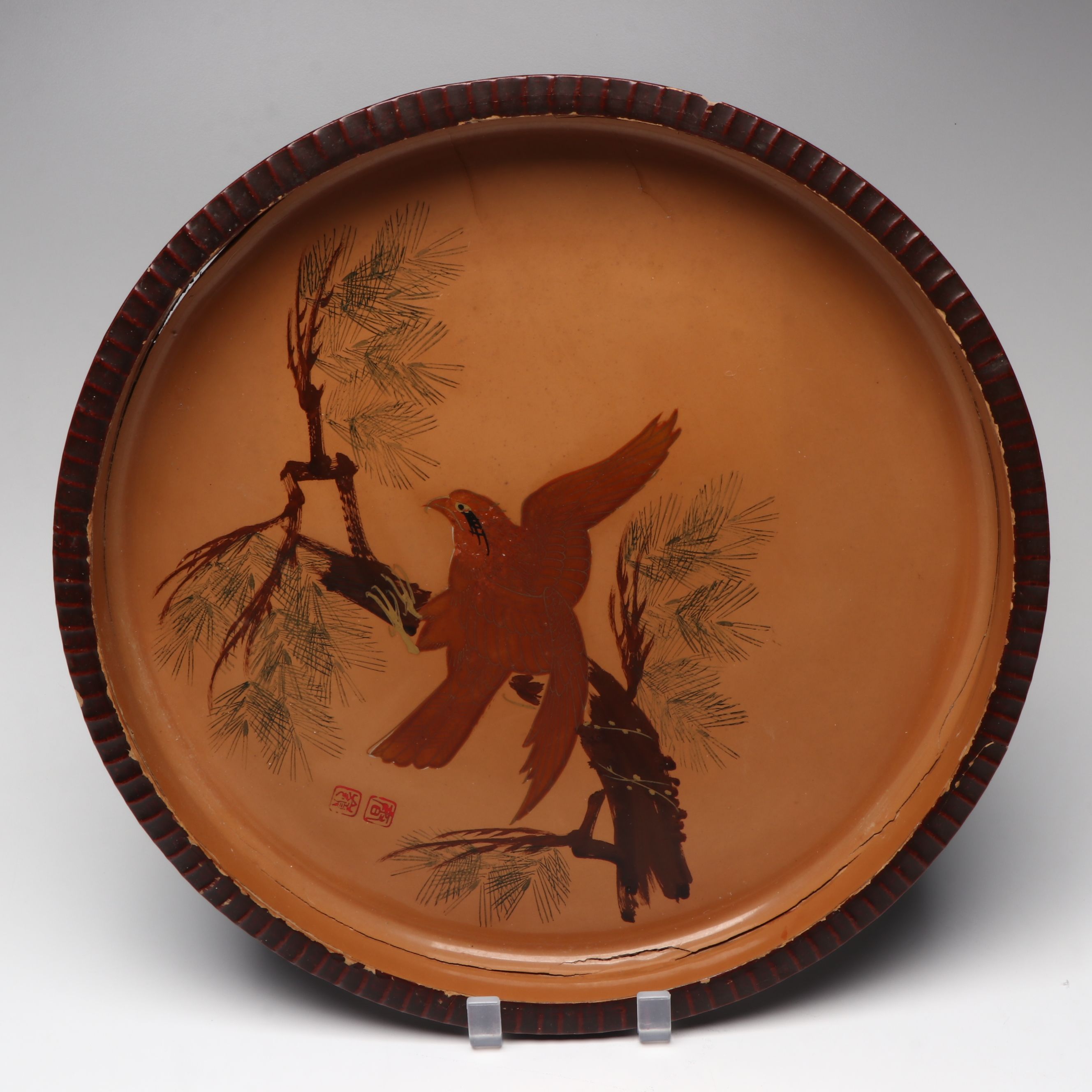 Japanese Lacquered Wood Trays and Rice Bowl with Tea Caddies and More Tableware