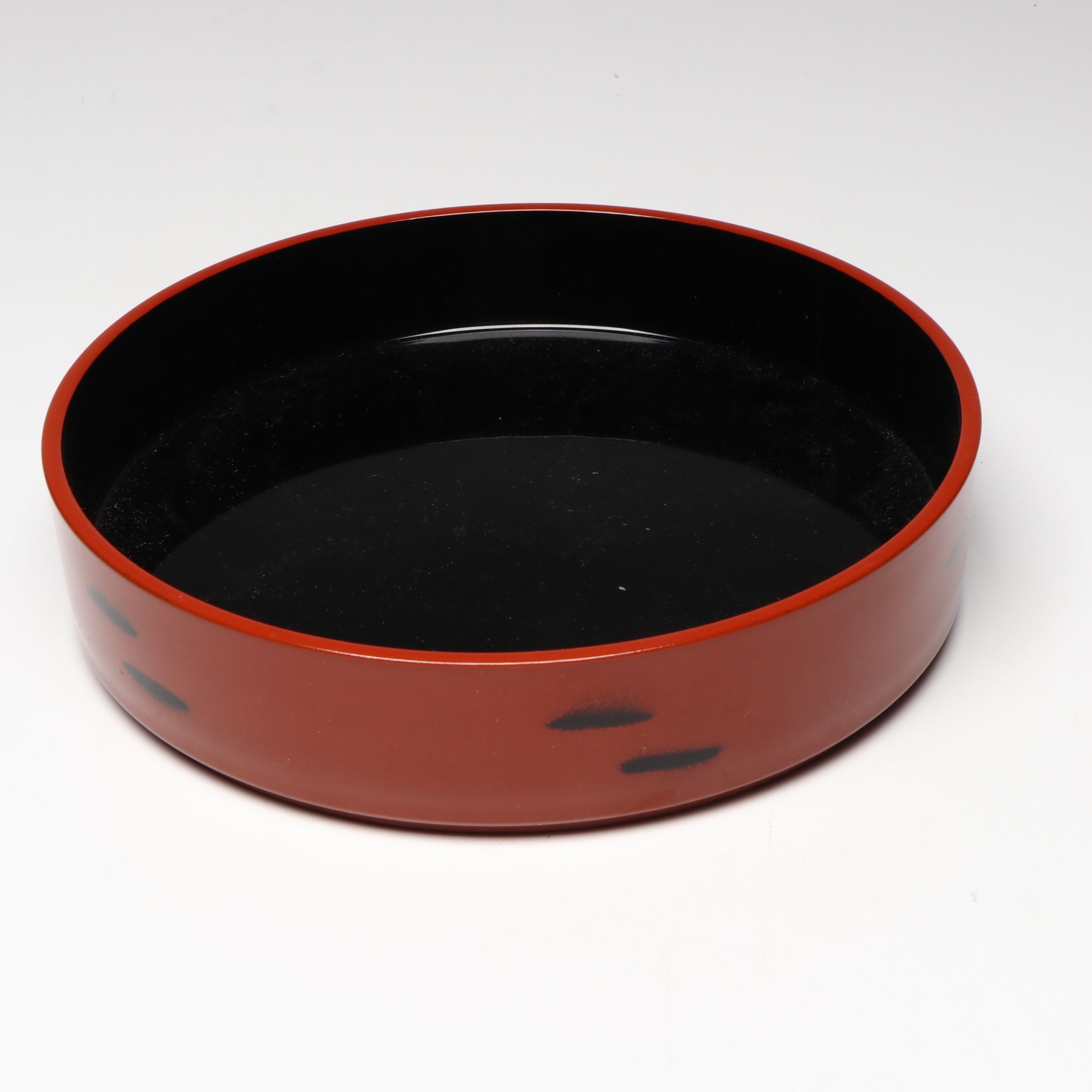 Japanese Lacquered Wood Trays and Rice Bowl with Tea Caddies and More Tableware