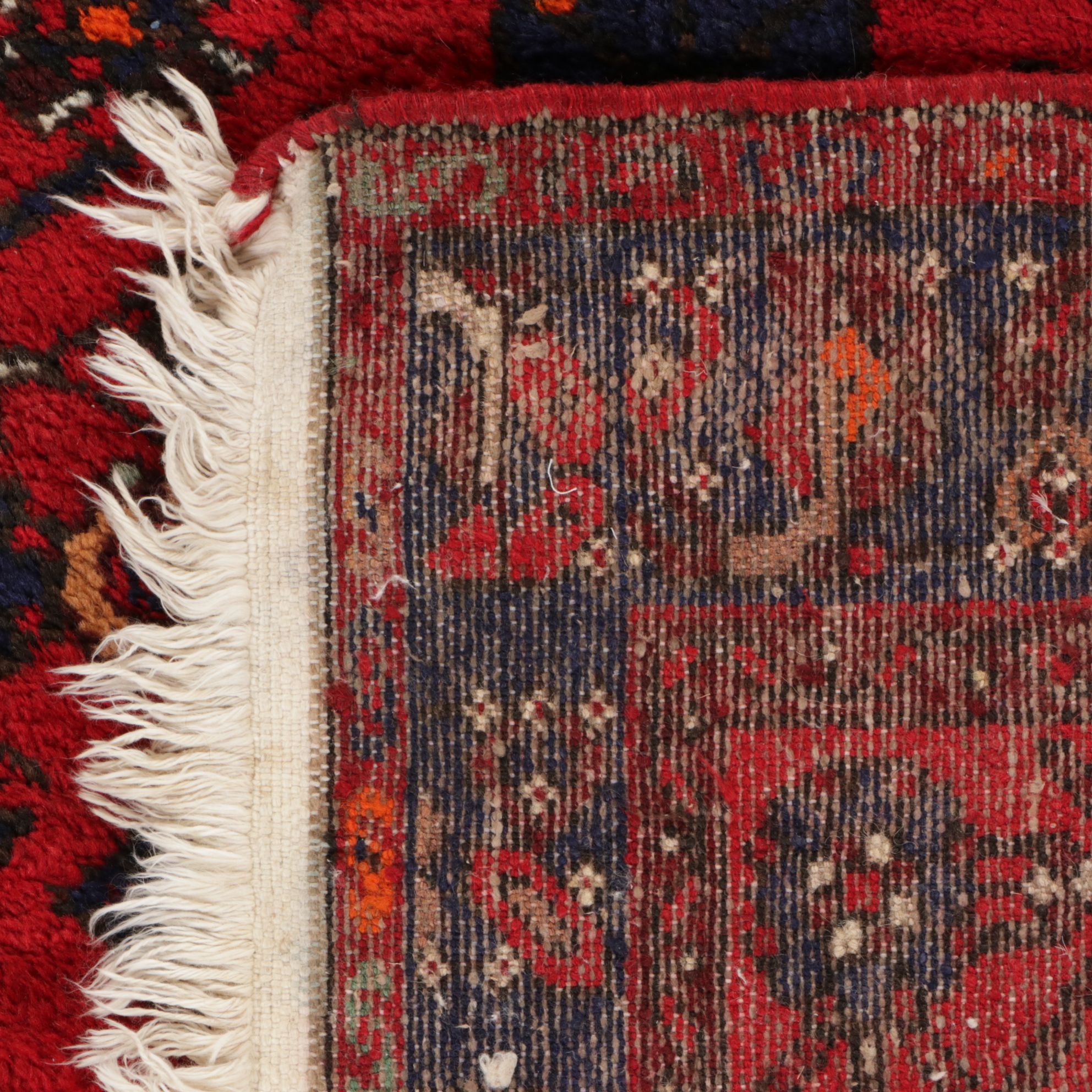 3'6 x 10' Hand-Knotted Persian Hamadan Long Rug