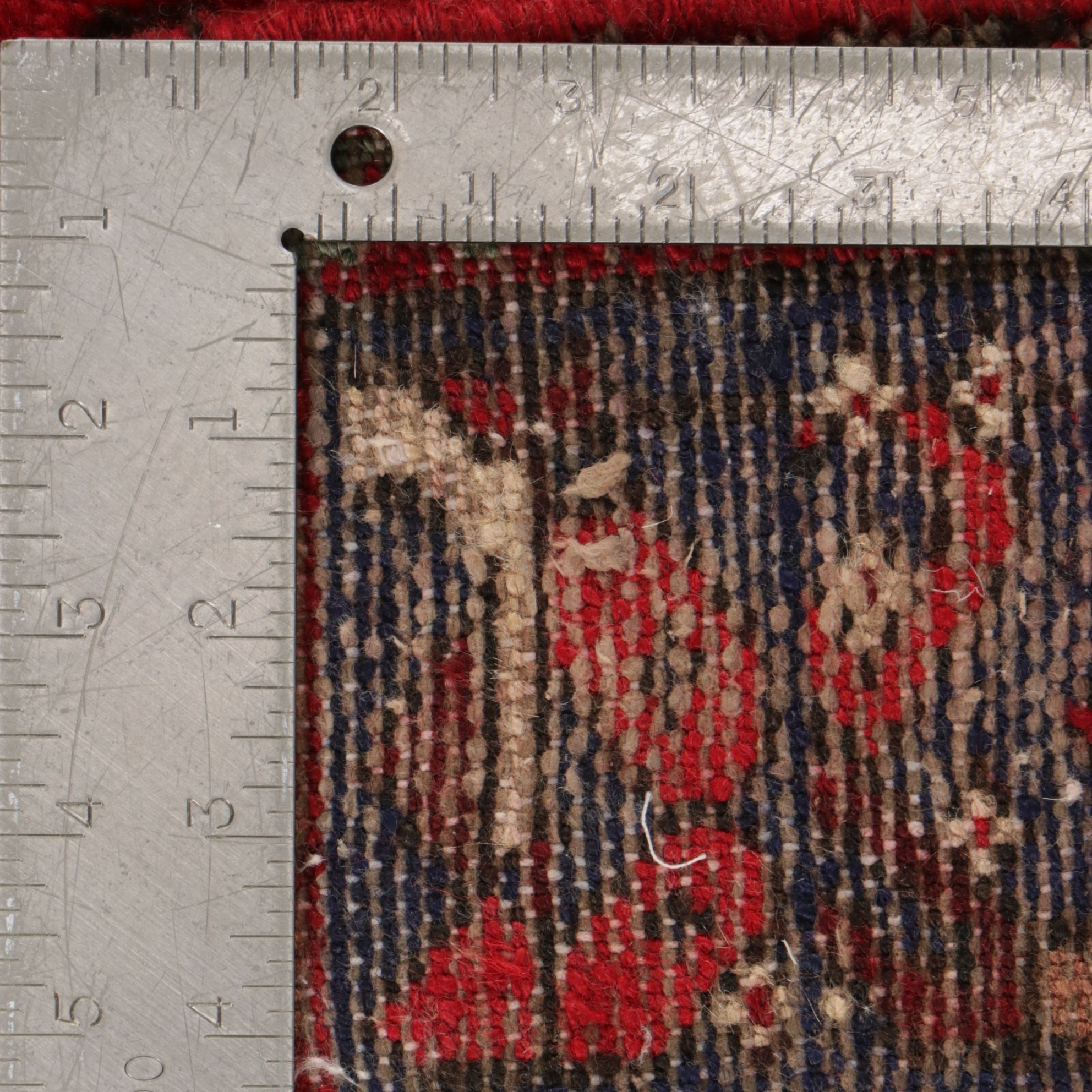 3'6 x 10' Hand-Knotted Persian Hamadan Long Rug