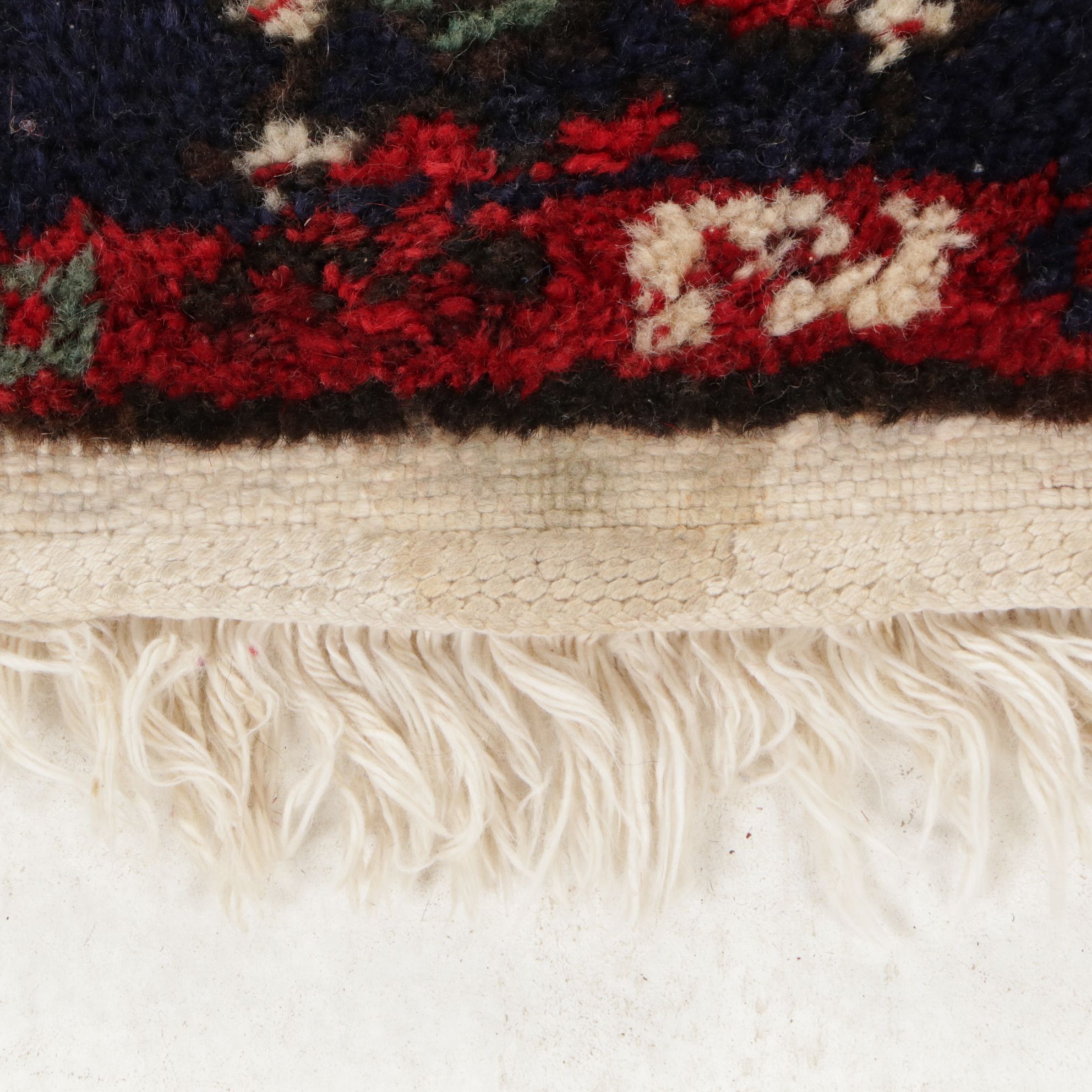 3'6 x 10' Hand-Knotted Persian Hamadan Long Rug