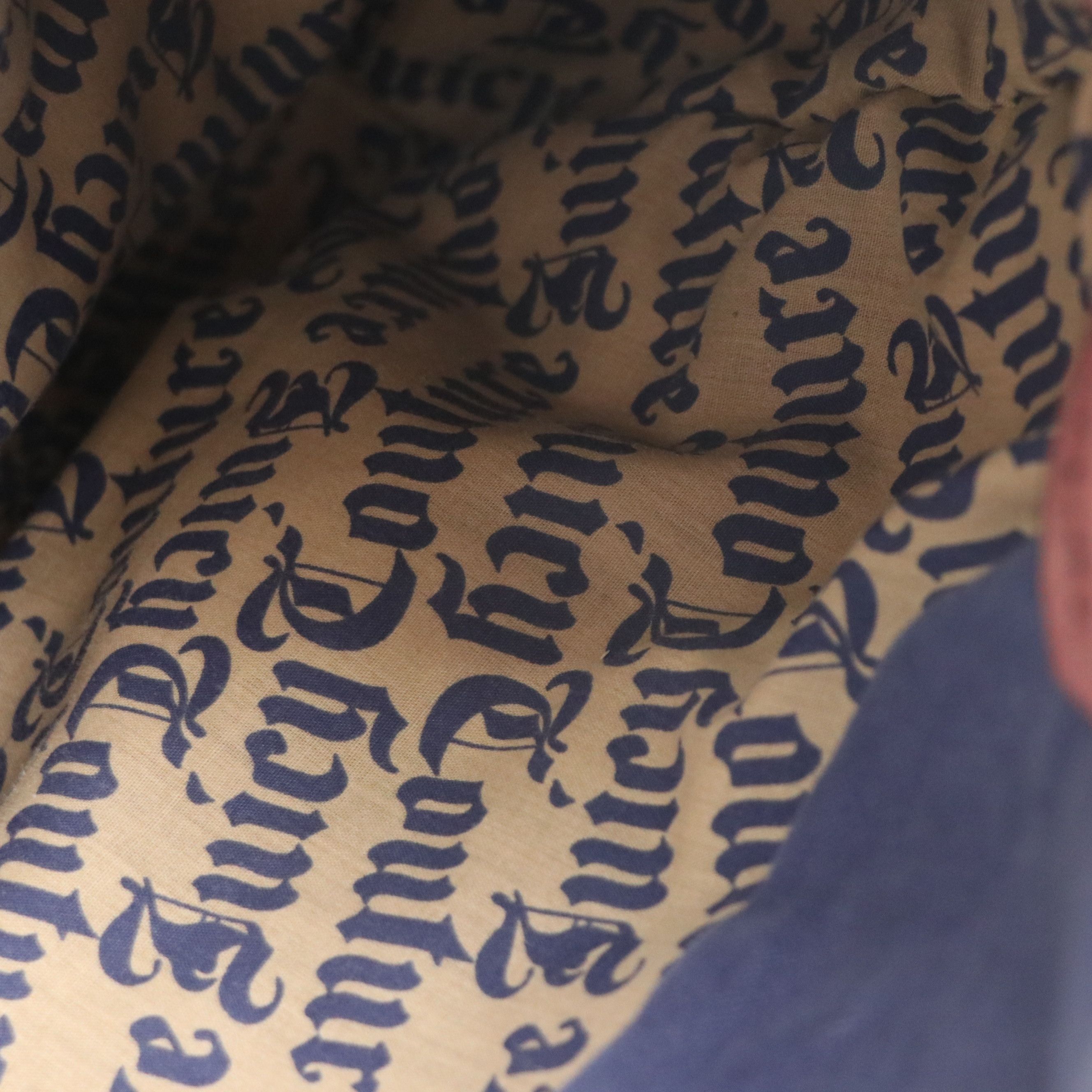 Juicy Couture Blue Canvas Rhinestone Zip Tote, Leopard Nylon Two-Way Bag