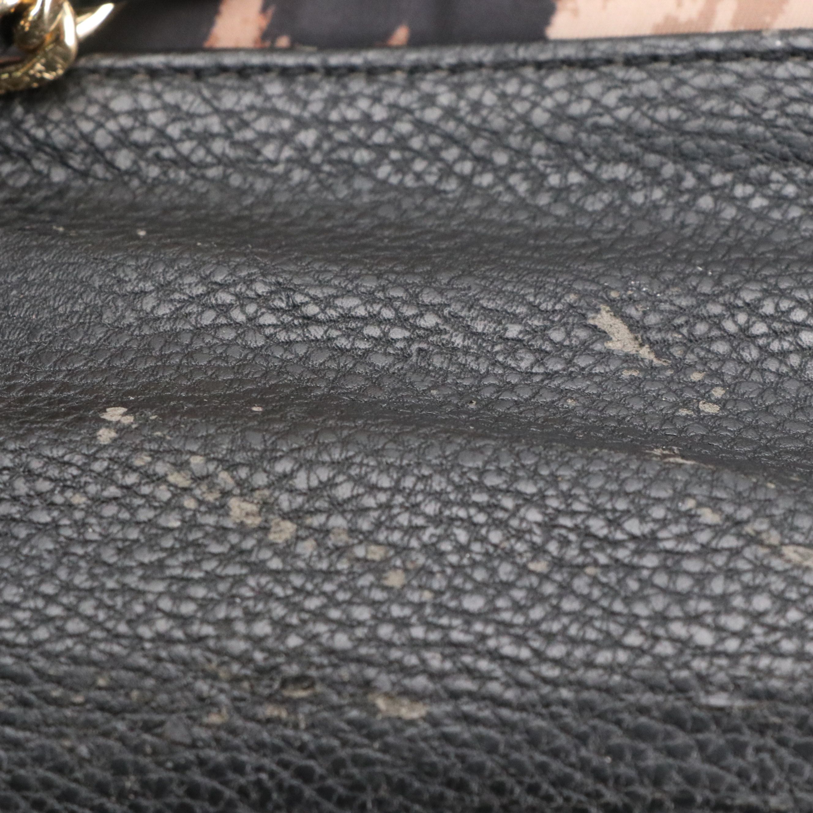 Juicy Couture Blue Canvas Rhinestone Zip Tote, Leopard Nylon Two-Way Bag