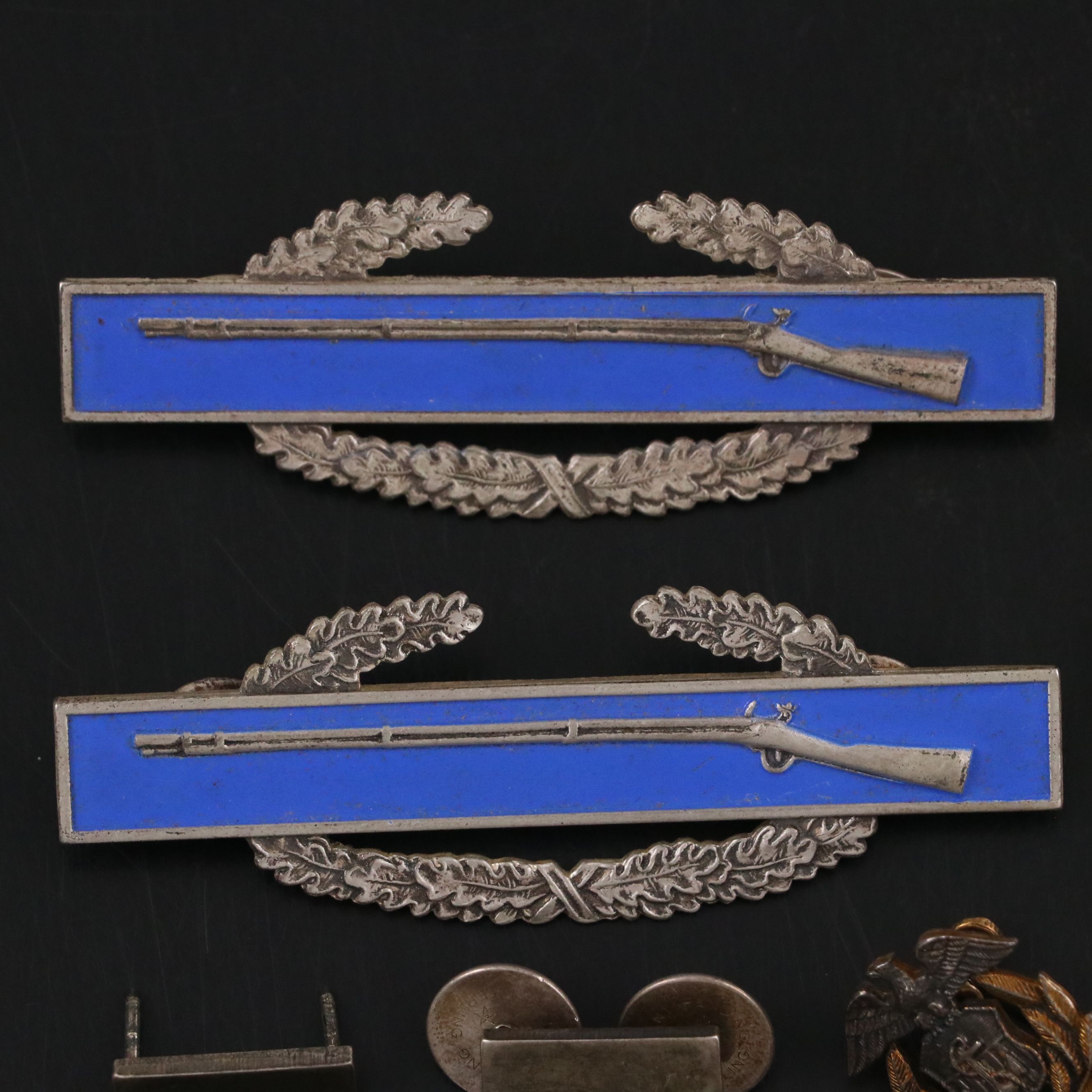 Vintage/Antique World War II with Other Sterling Pins and Badges