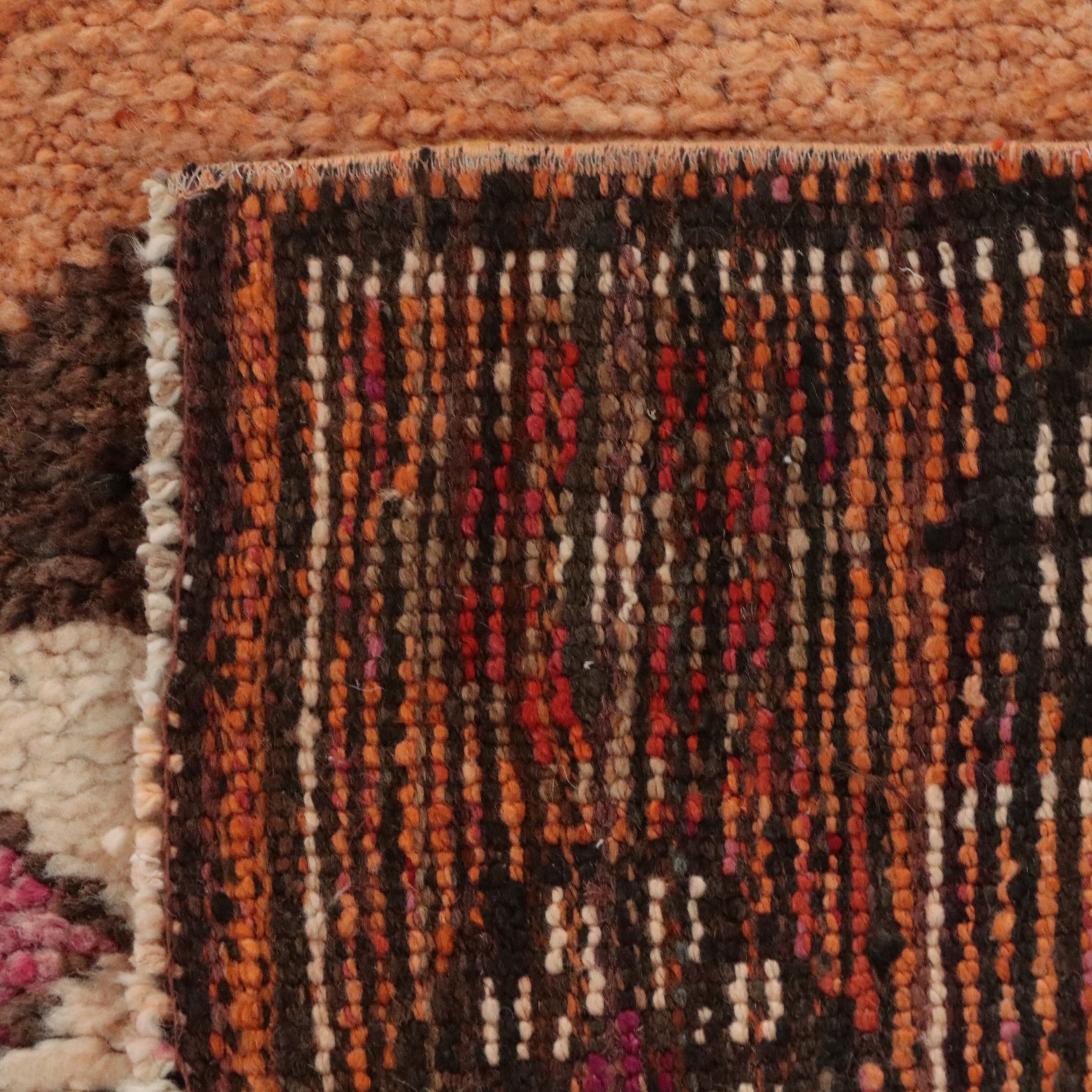 2'5 x 12'7 Hand-Knotted Turkish Anatolian Carpet Runner