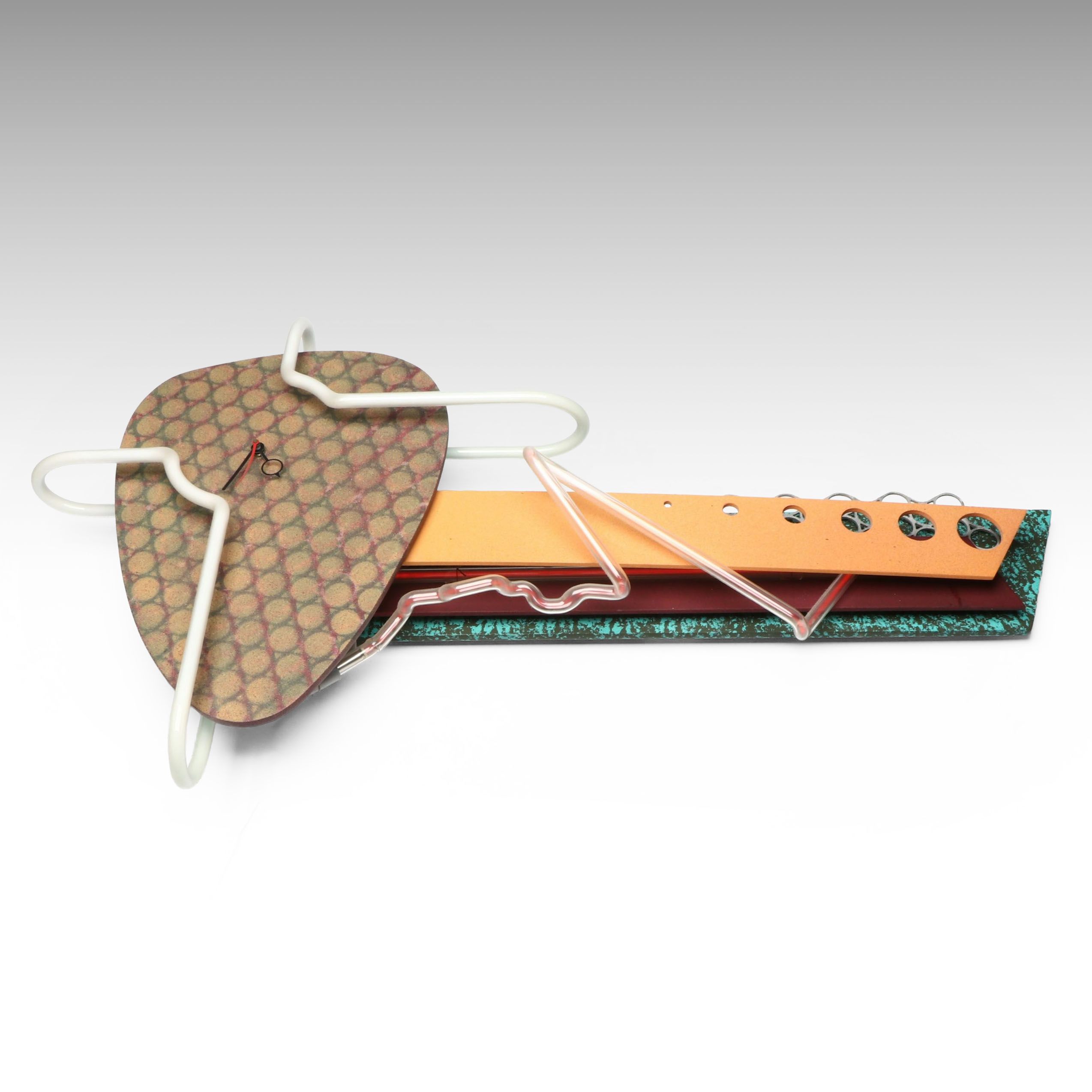 Sparky's Neonworks Abstract Illuminated Wall Clock