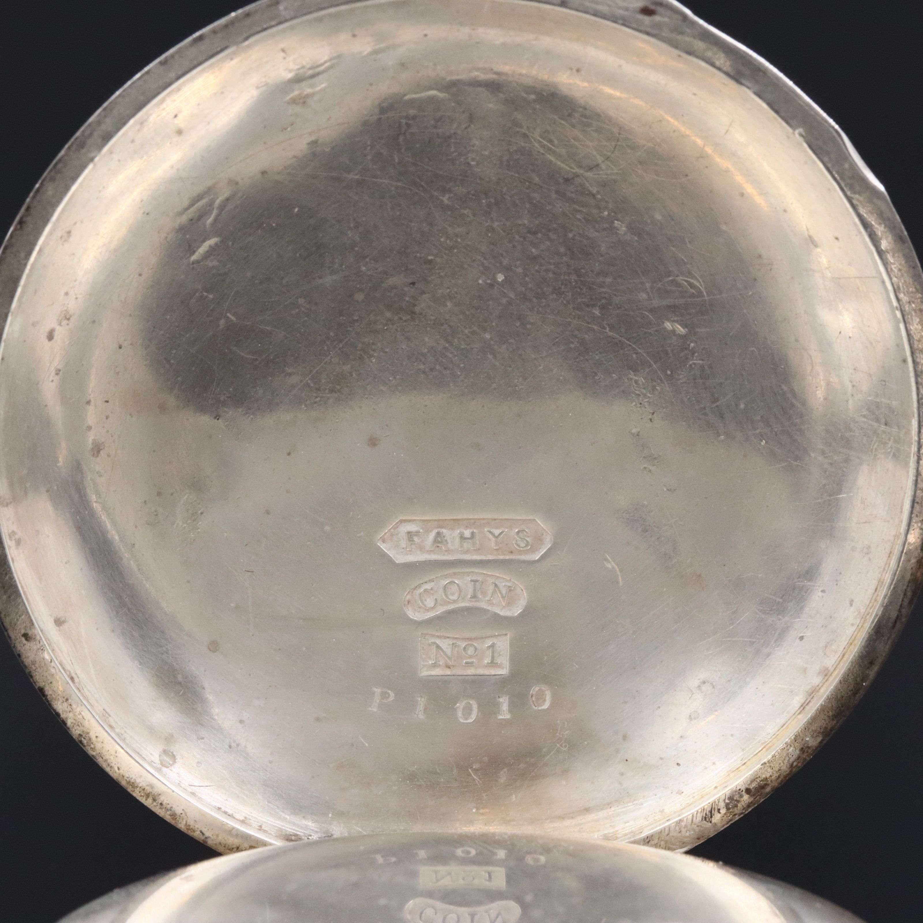 1885 Elgin 900 Silver Key Wind & Set Pocket Watch