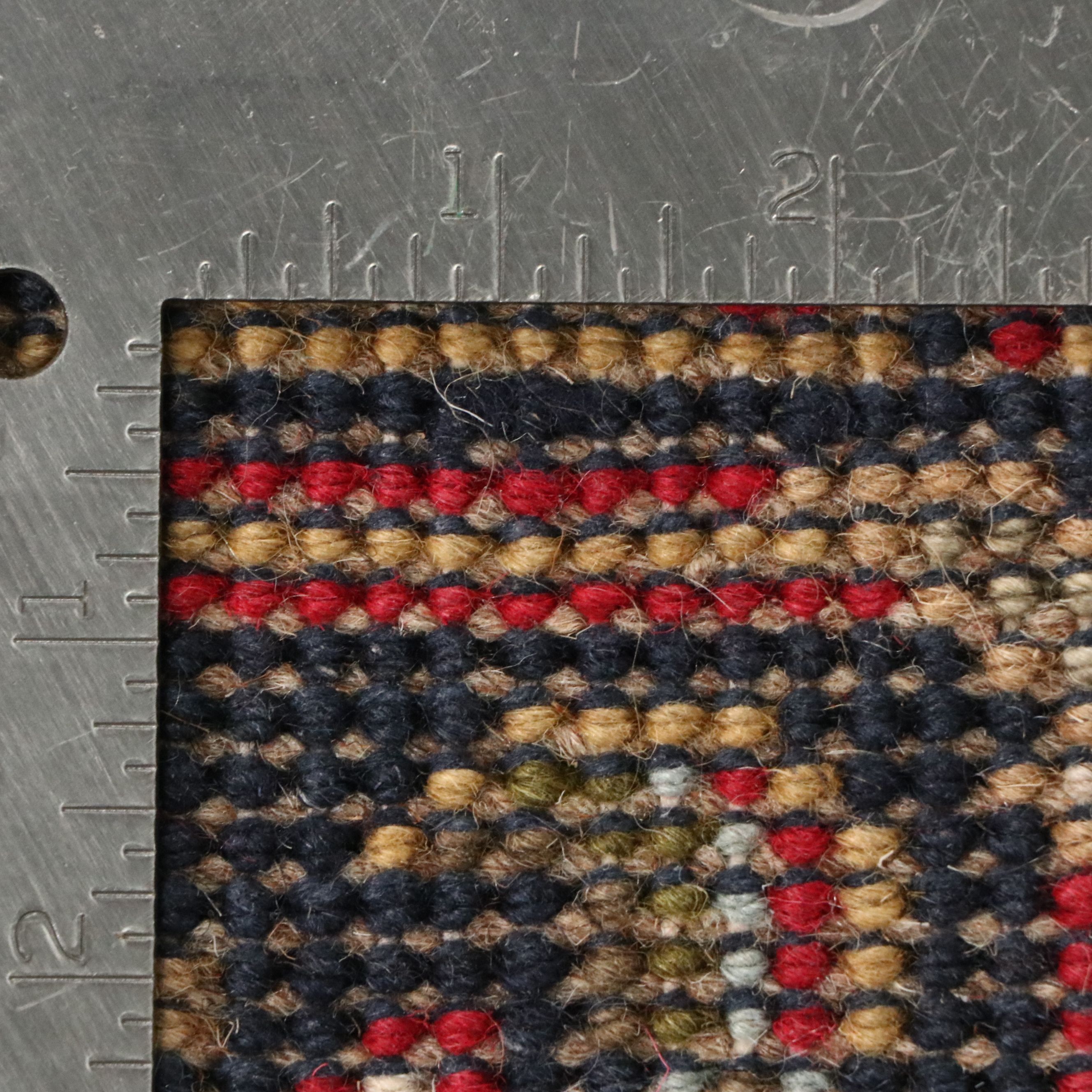 2'6 x 8'1 Hand-Knotted Indo-Persian Serapi Carpet Runner