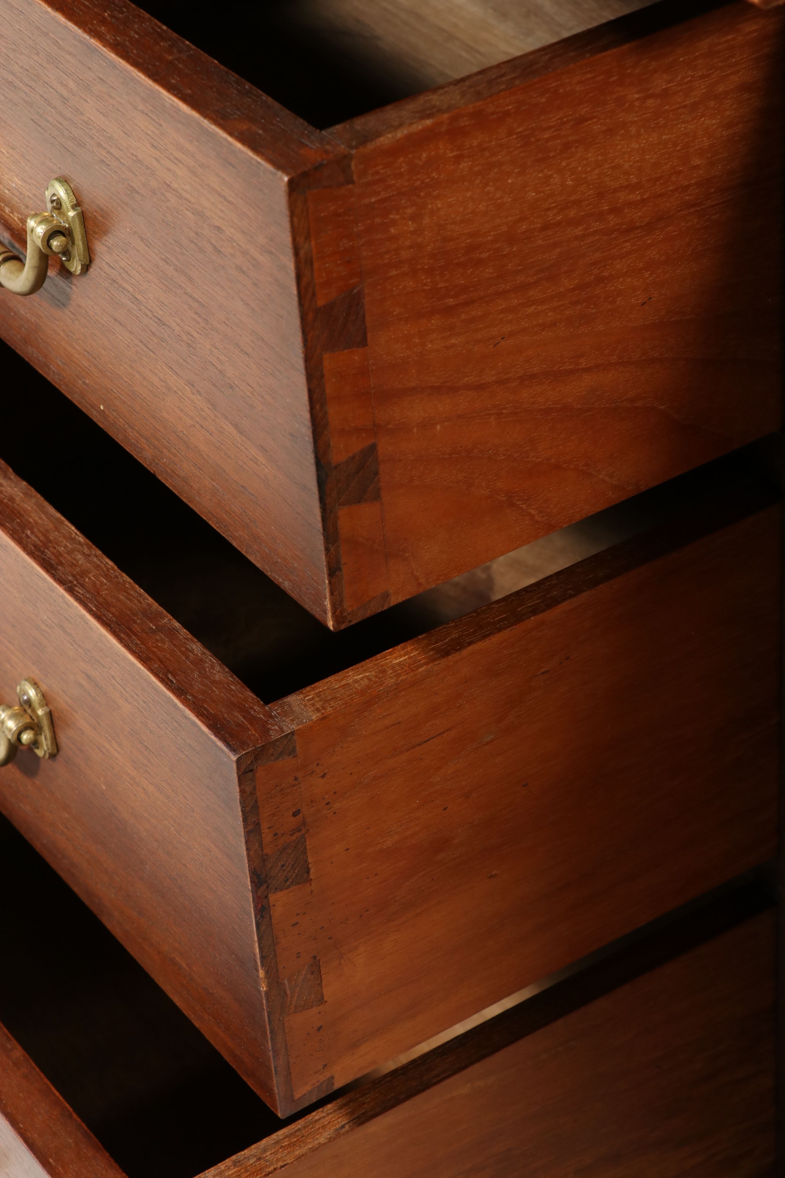 Continental Renaissance Revival Carved Walnut Pedestal Desk, Late 19th Century