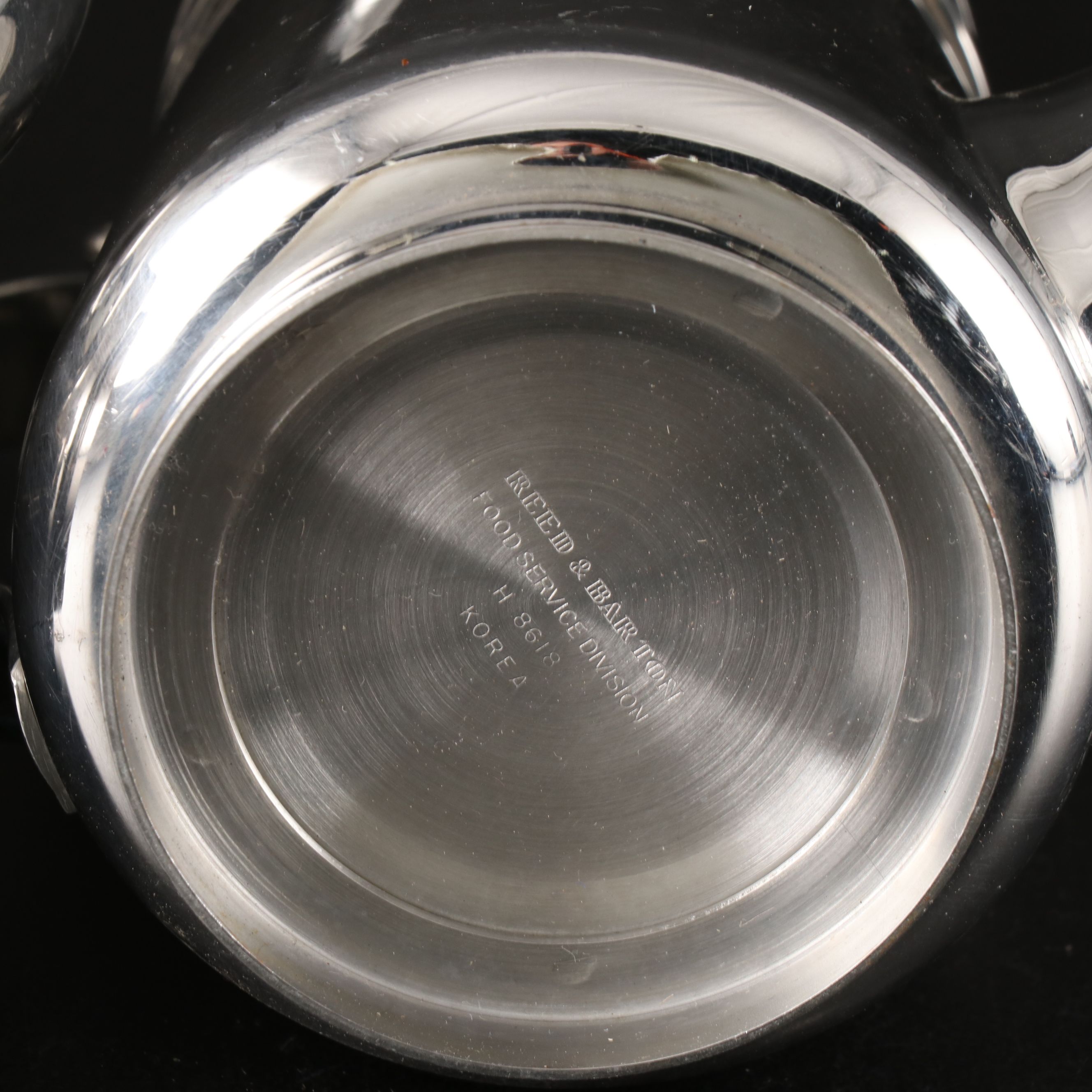 Reed & Barton Metalware Tea and Coffee Service with Abalone Inlay Cocktail Forks