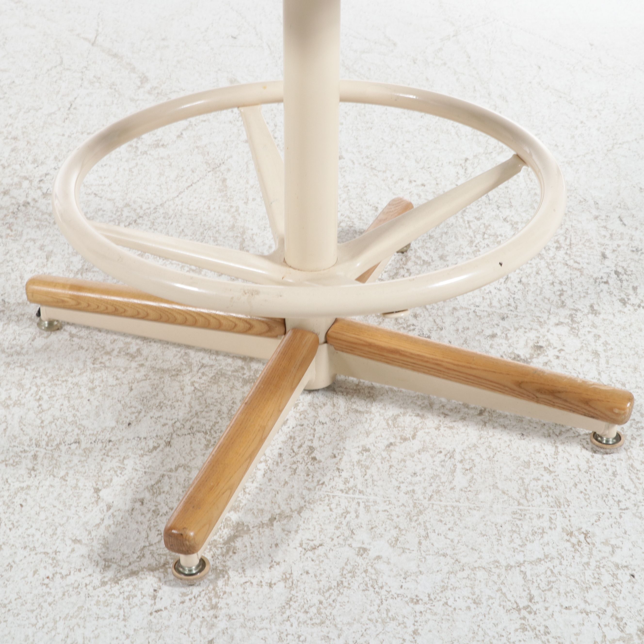 Pair of Chromcraft Postmodern Style Swivel Barstools, 1975